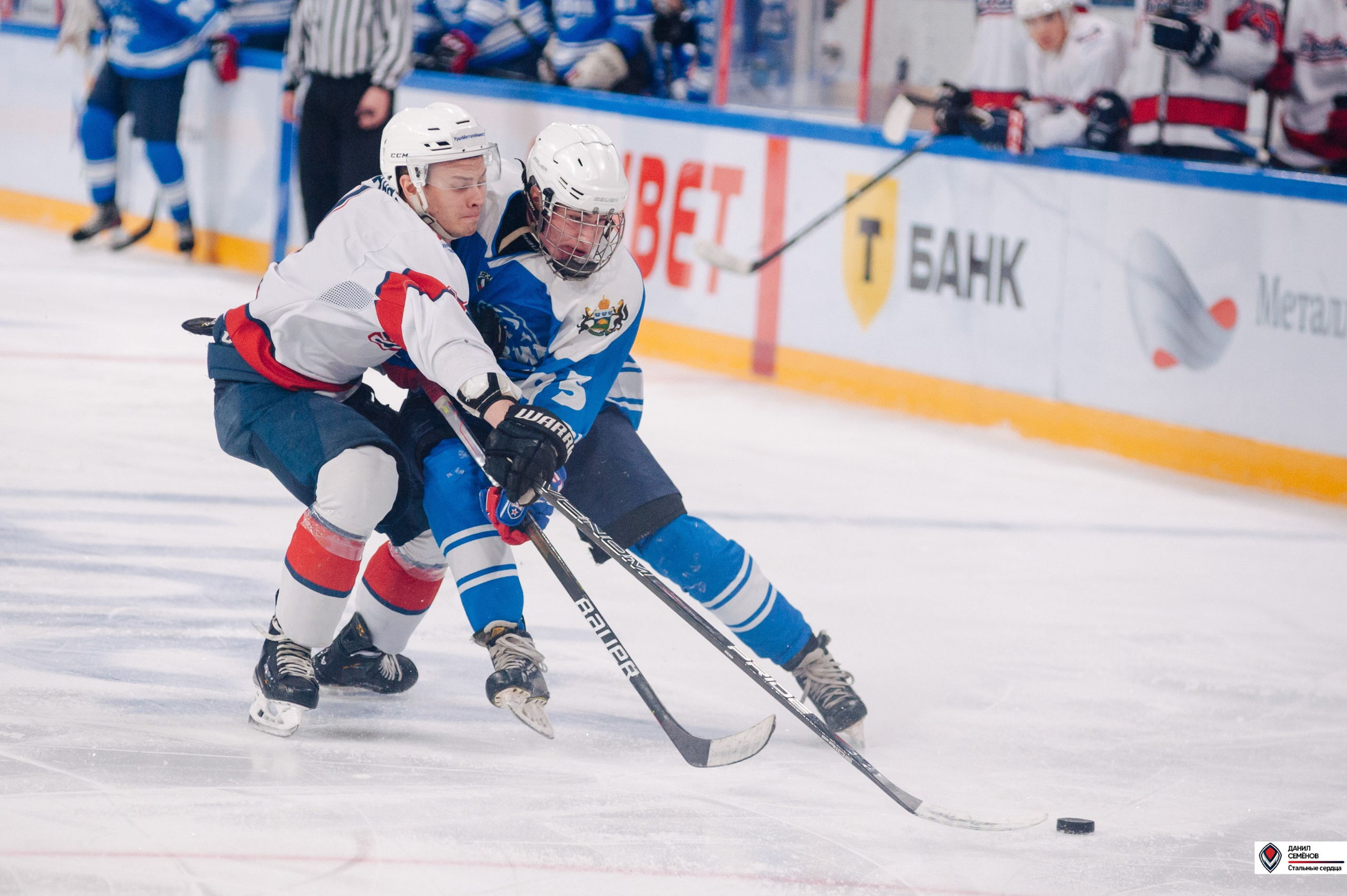 Чемпионат СХЛ. Стальные сердца — Газовик. Фотограф Магнитогорск Данил Семенов