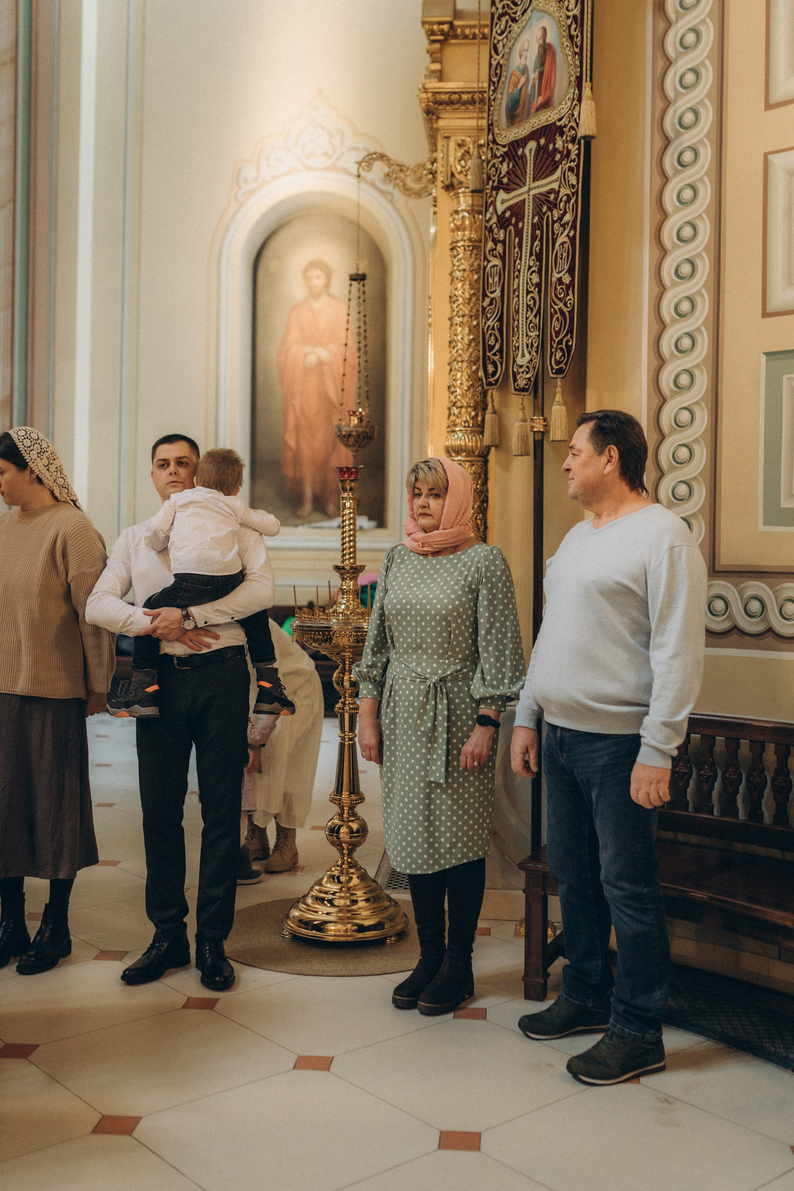 Крещение Анютки. Семейный фотограф и фотограф на роды в Ростове-на-Дону Мухина Виктория