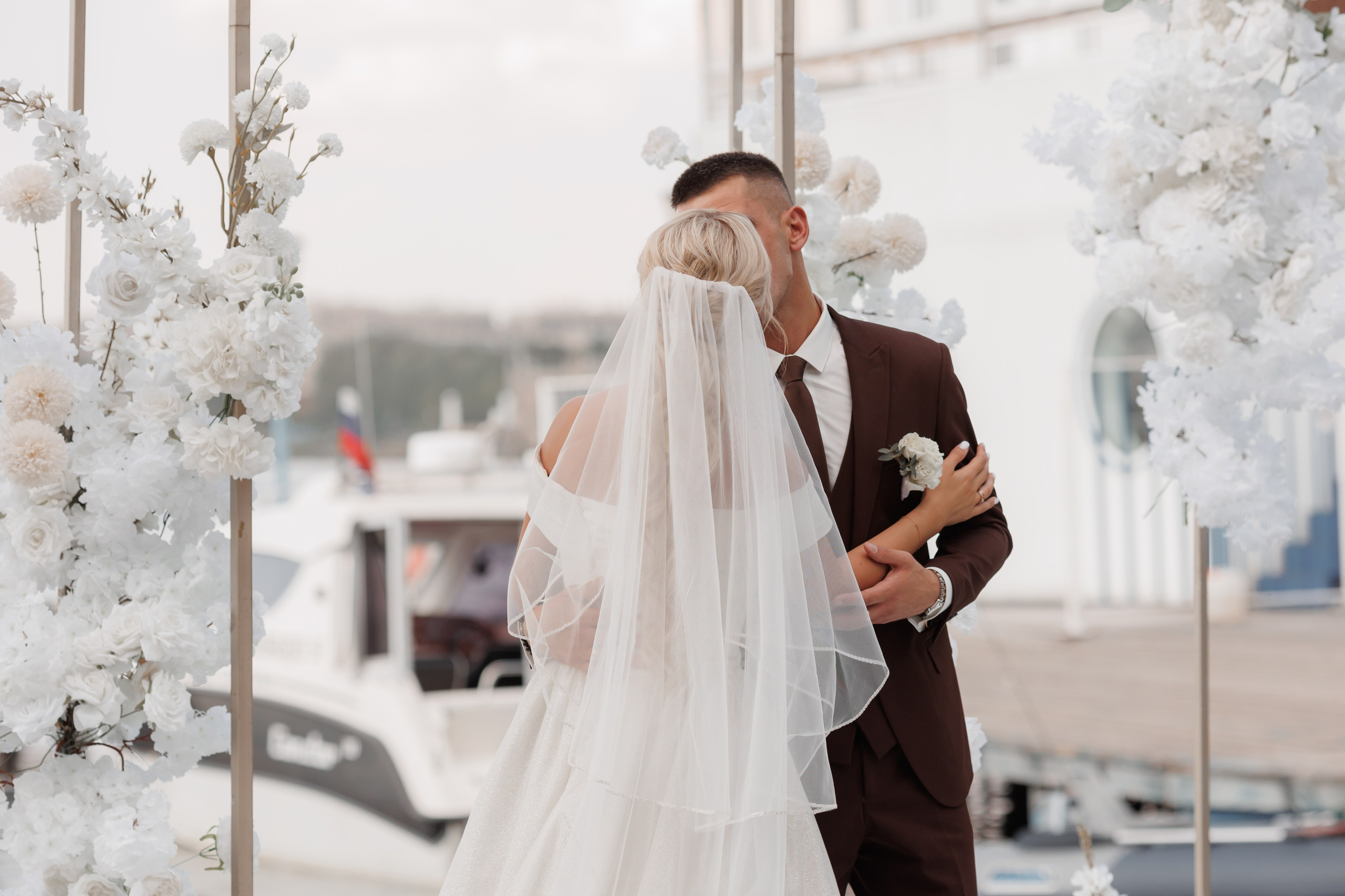 Ольга и Вадим, яхт-клуб «Портофино». Свадебный и репортажный фотограф (Москва, Королев и другие)