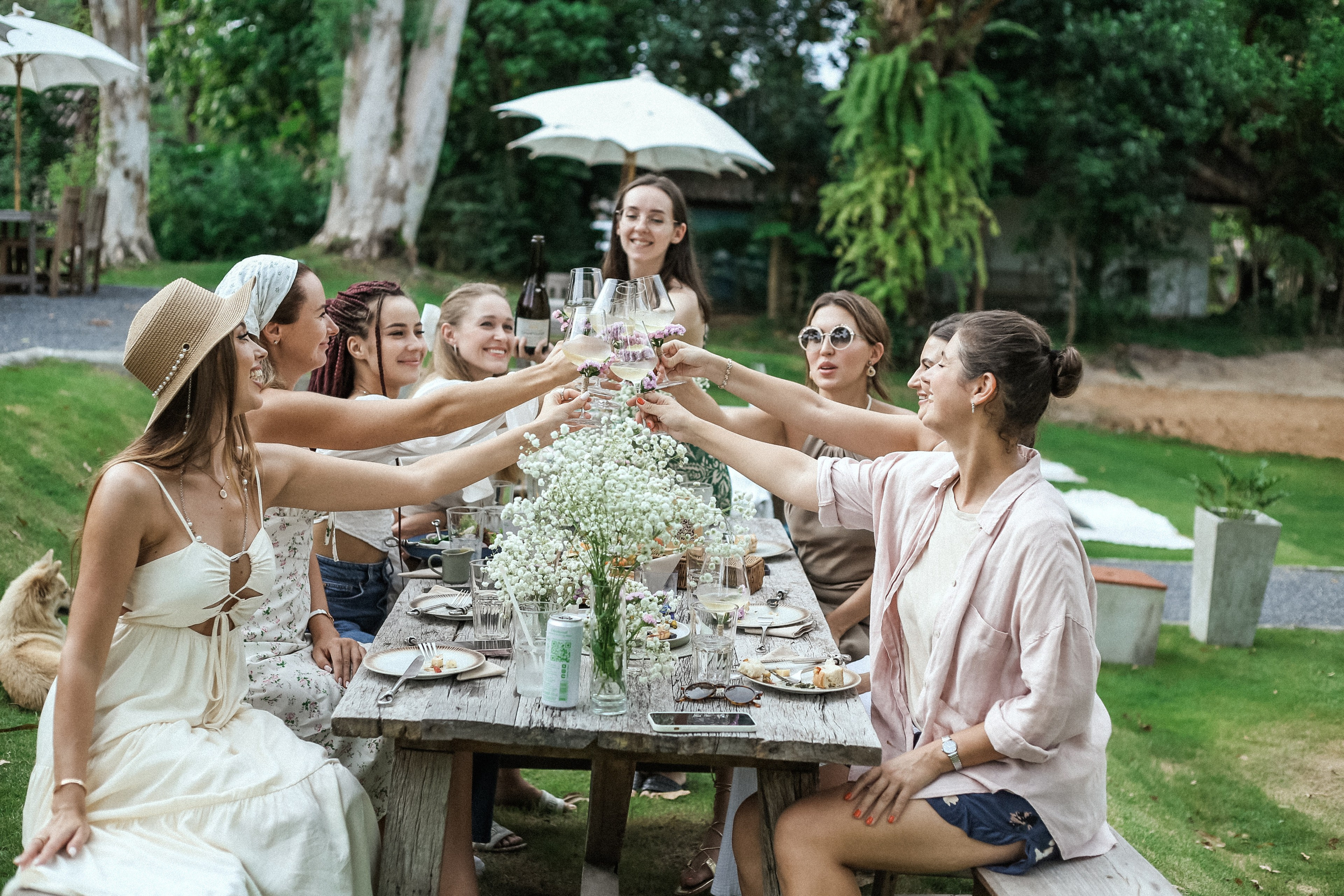 Винный Девичник в стиле Прованс. Фотограф и видеограф Анна Домашенко