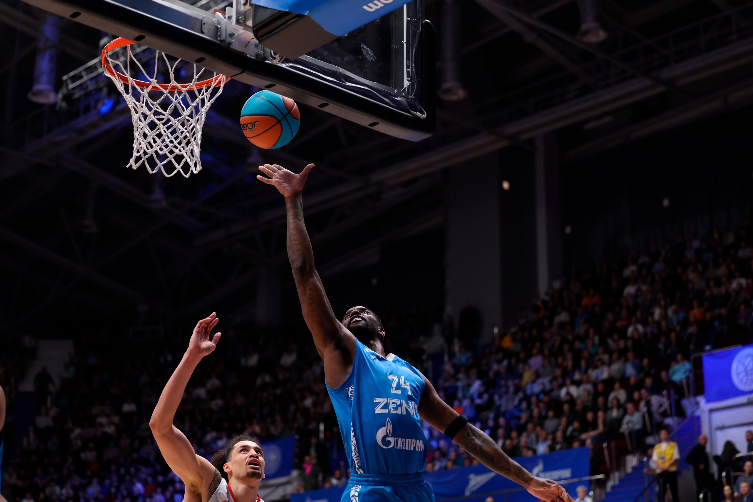 БК Зенит — БК Уникс 13.02.2025. Спортивный и репортажный фотограф Антон Тереханов