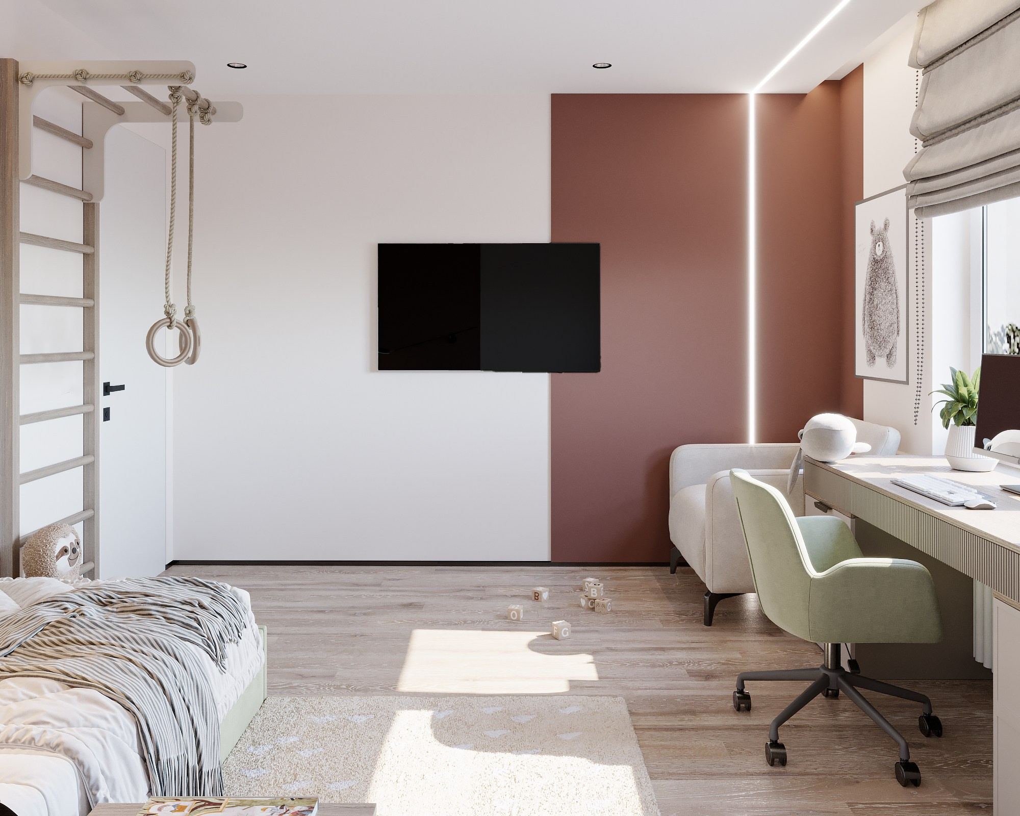 Дизайн-проект 3к квартиры в Дубне. Дизайнер интерьера в Дубне, Москве, Дмитрове