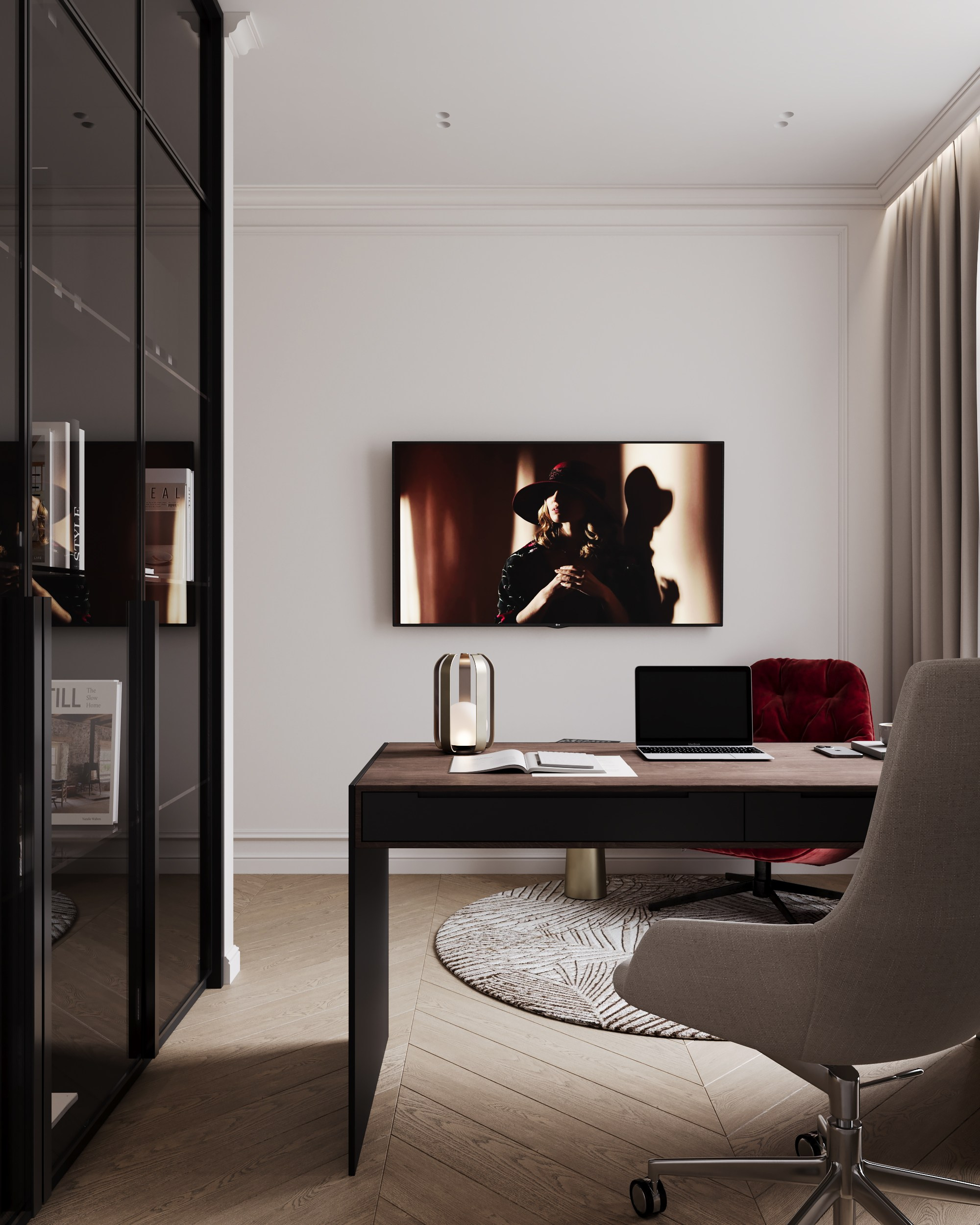 Проект 9 ЖК Западный порт 80 м². Artstudio17 Дизайн-студия Ирины Чабан в Москве