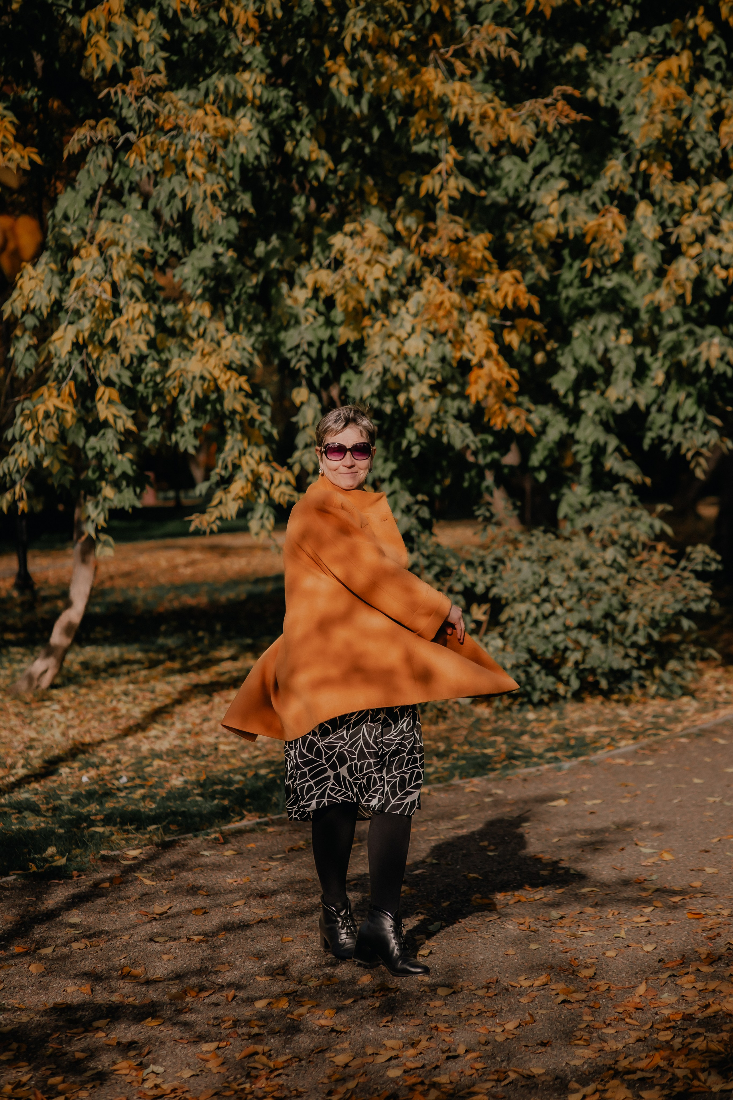 Ирина. Прогулка в осеннем парке. Фотограф Регина Крикунова г. Красноярск