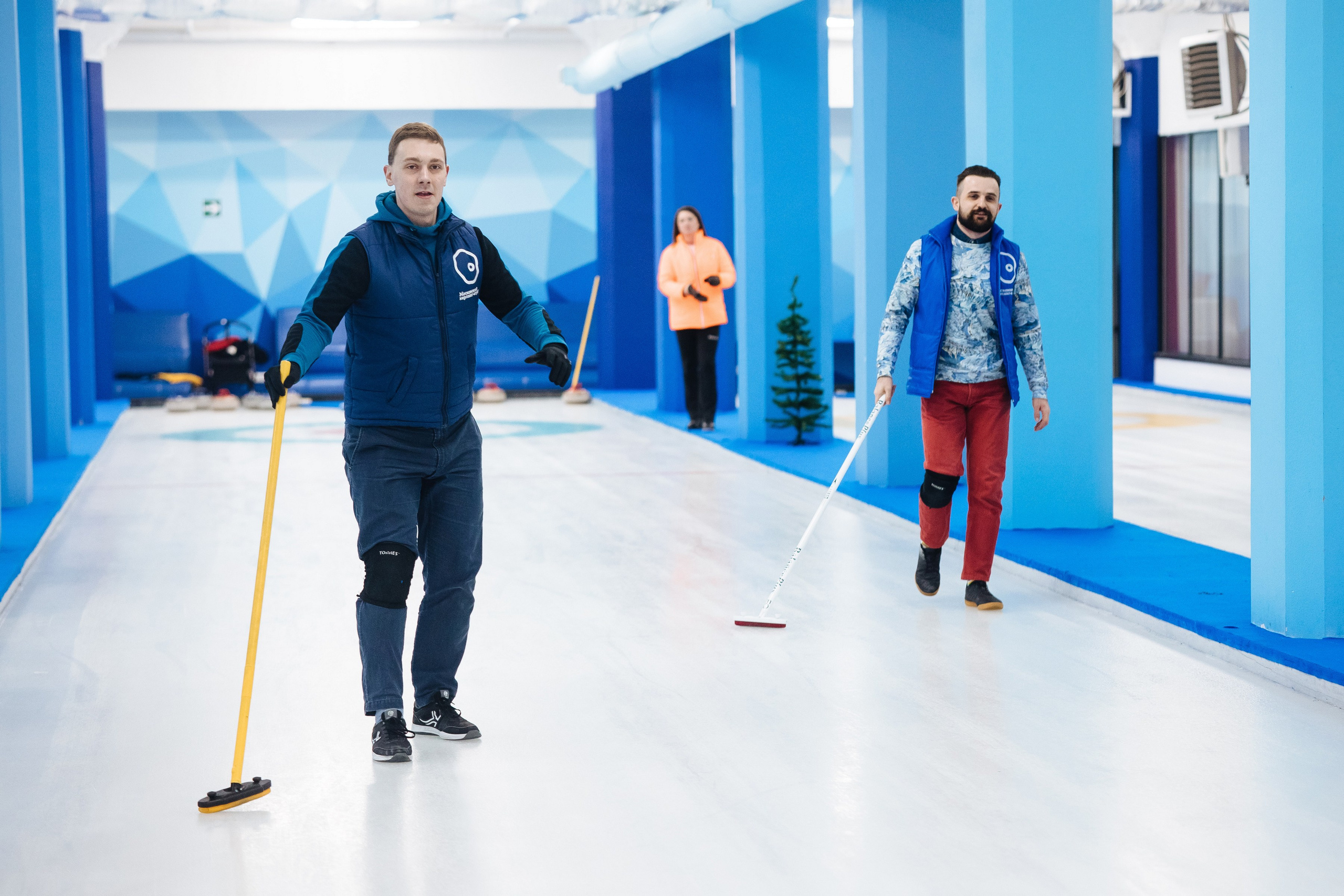 Корпоратив в кёрлинге. Свадебный и семейный фотограф Екатерина Иванова
