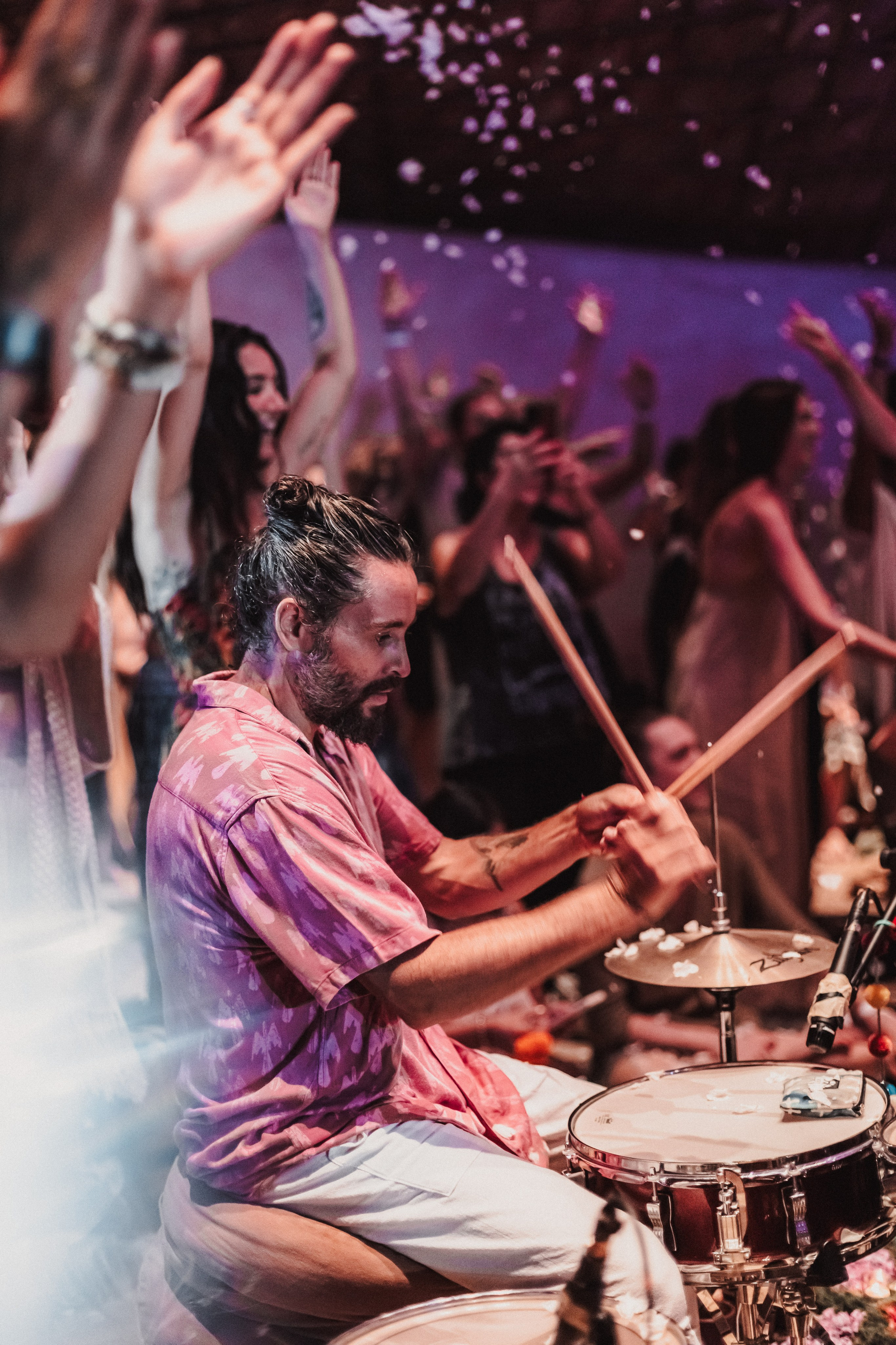 Hanuman Project kirtan at Alchemy march. Mariam Bagdasaryan