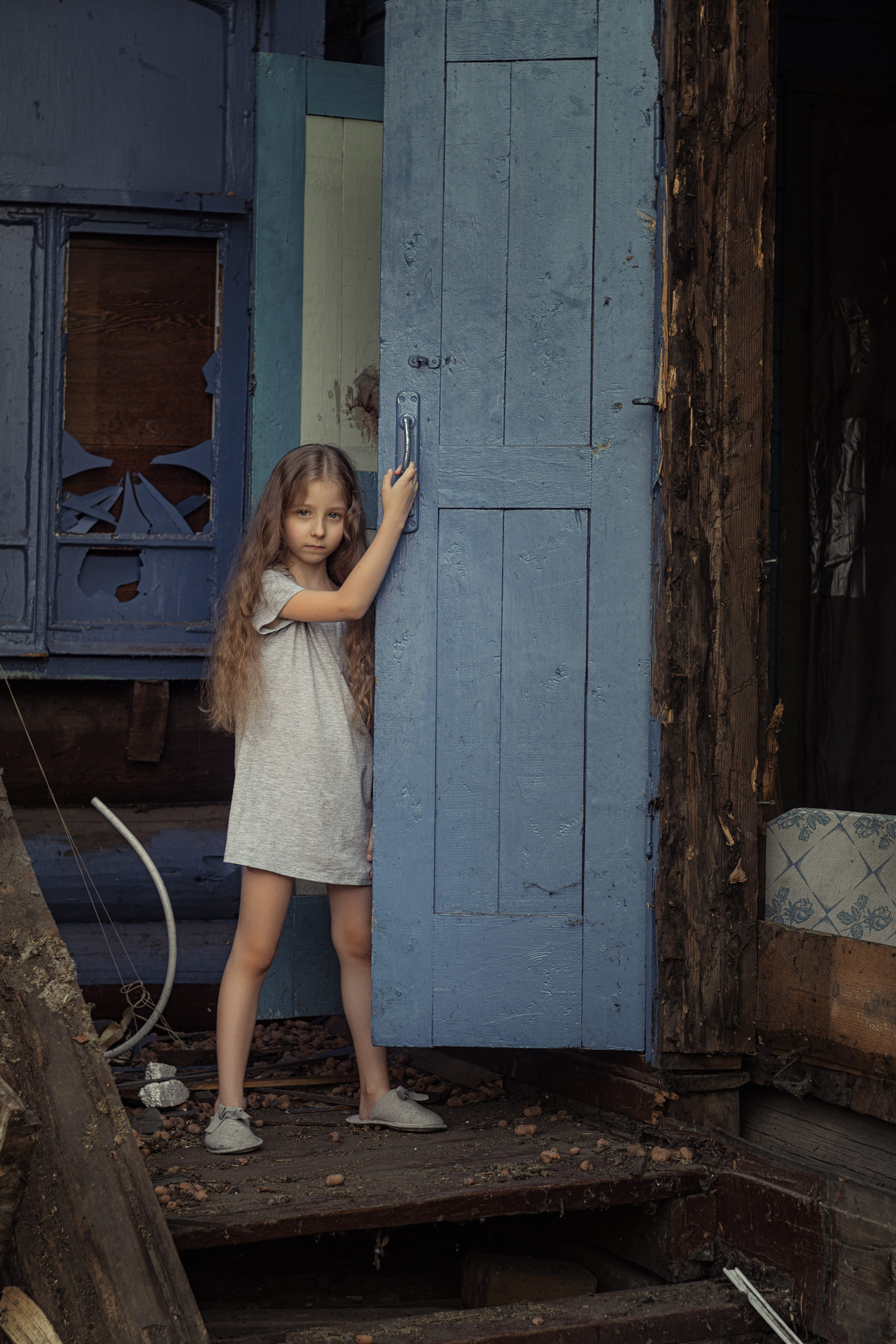 Фотопроект «Выселение маленькой Даши»