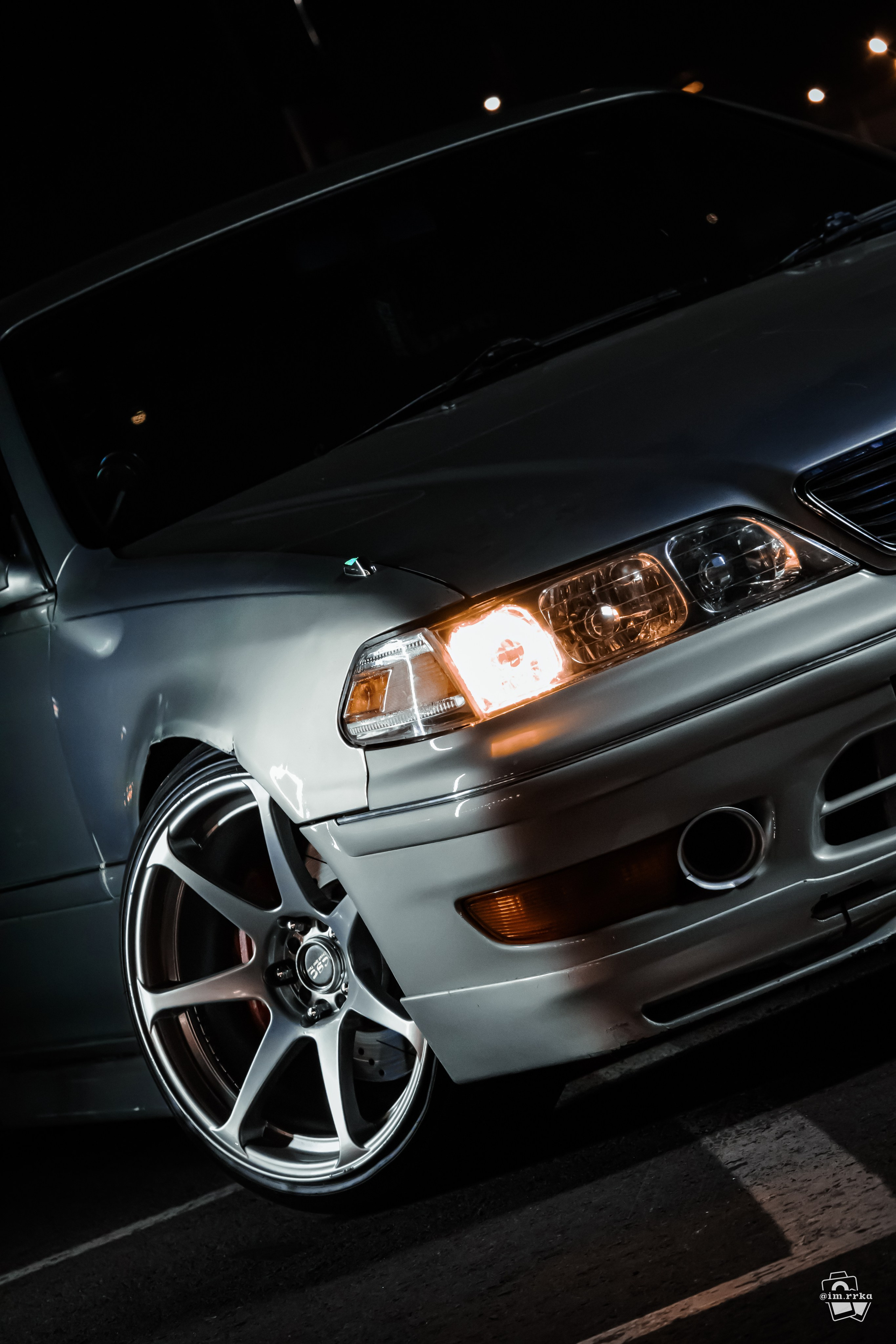 Короткая фотосессия. Toyota Mark II. Ирина Санрайз — Автомобильный фотограф в Москве