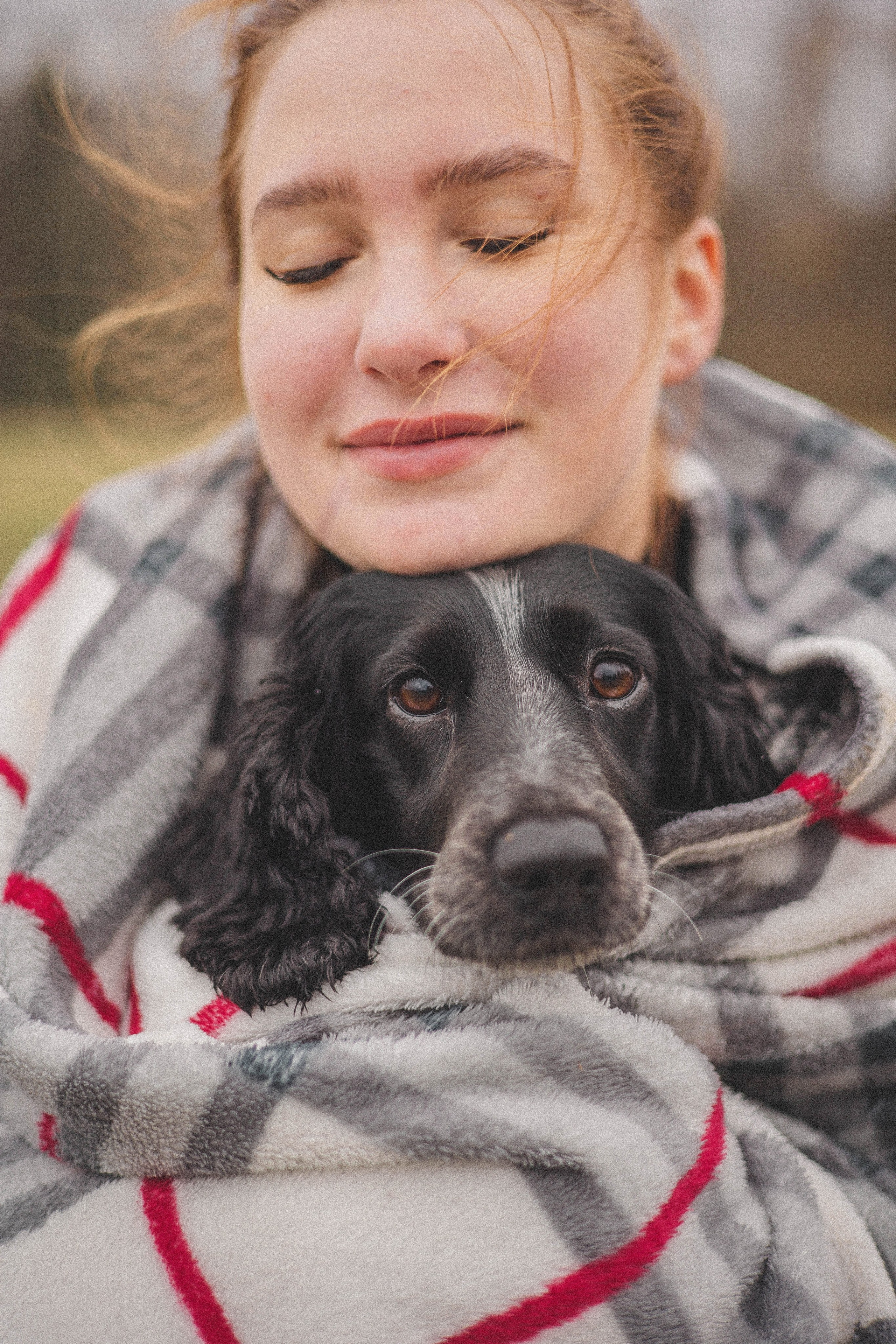 Вика и Ава. Фотограф-анималист Богданова Полина