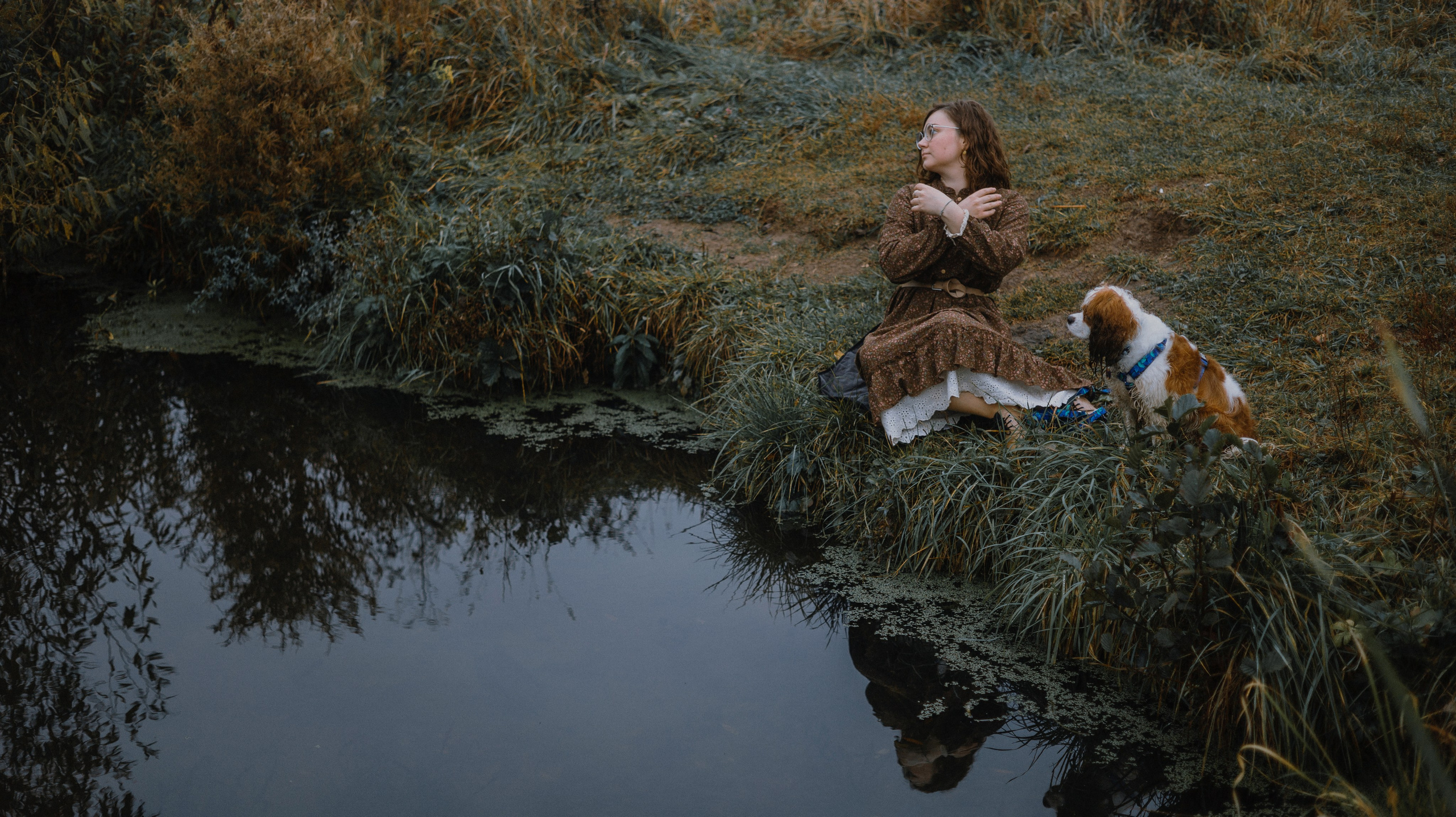 Маша и Дарси. Фотограф-анималист Богданова Полина