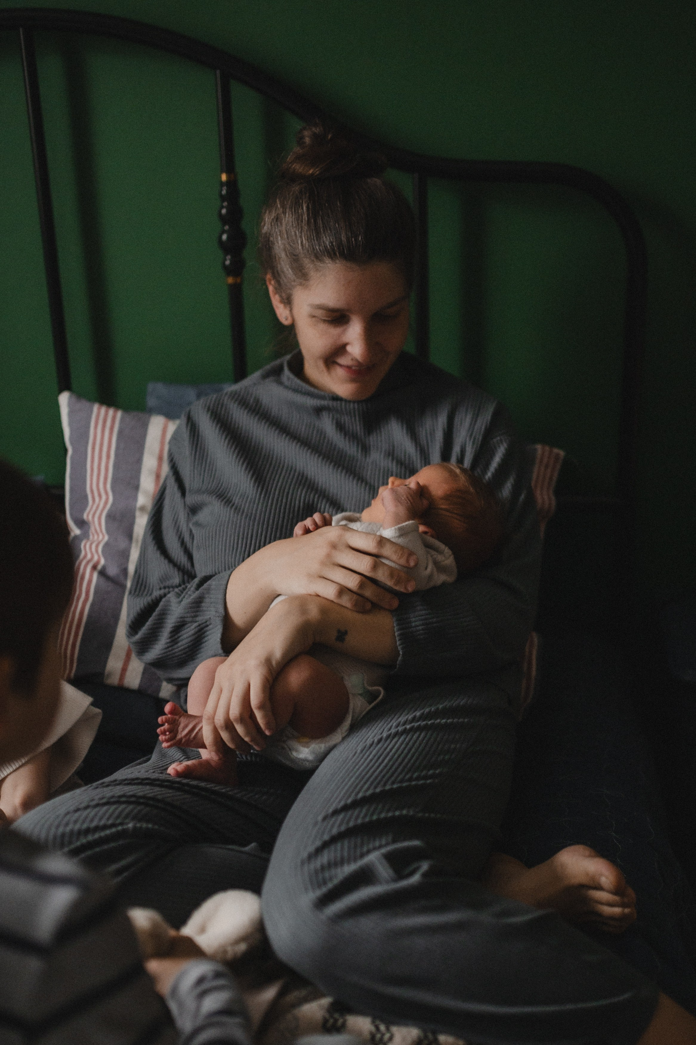 Дима, Нелли, Марк, Нина и Кира дома. Семейный и свадебный lifestyle-фотограф в Москве Мария Петрова