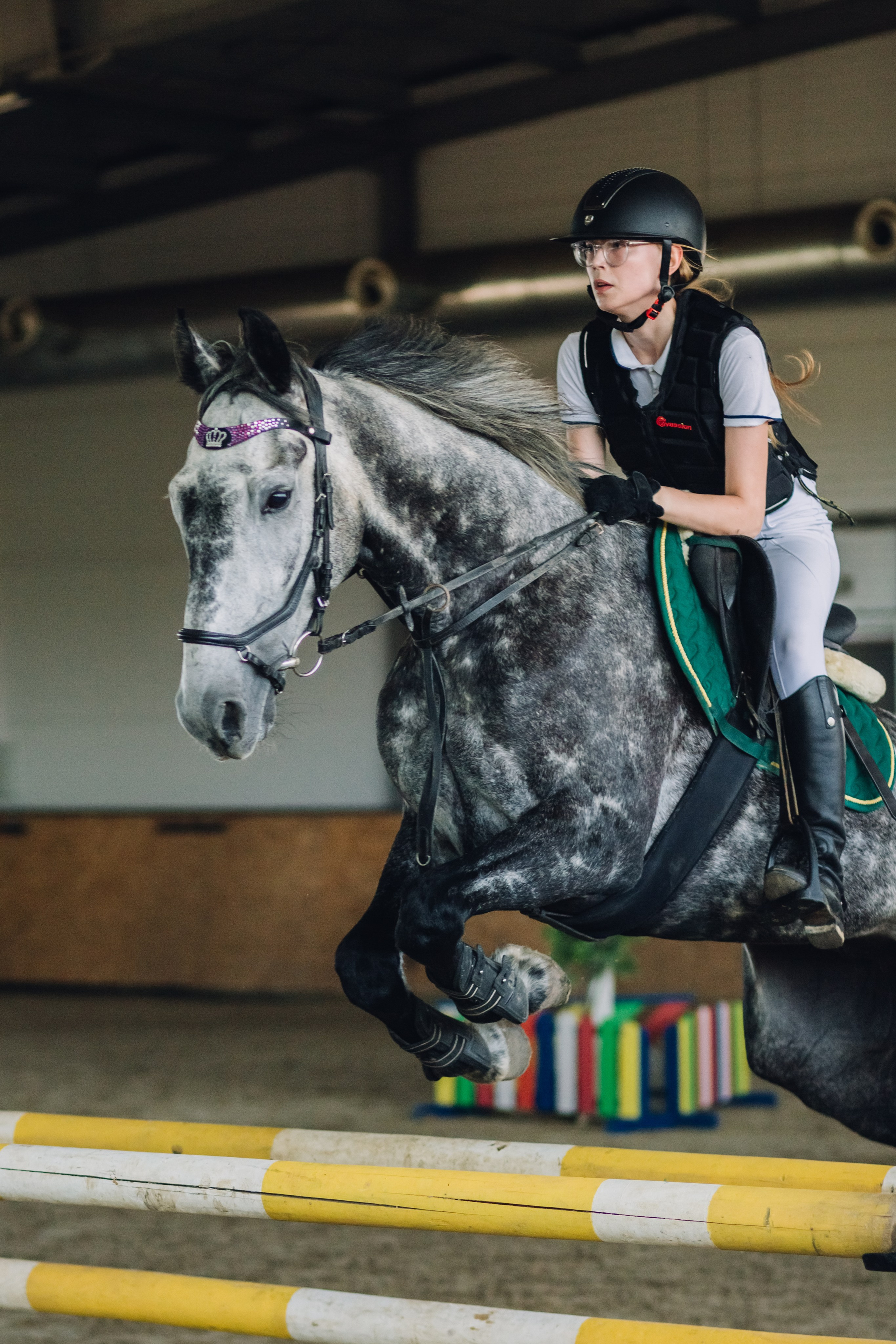 Соревнования. Ольга Белова. Портреты с лошадьми. Конная фотография