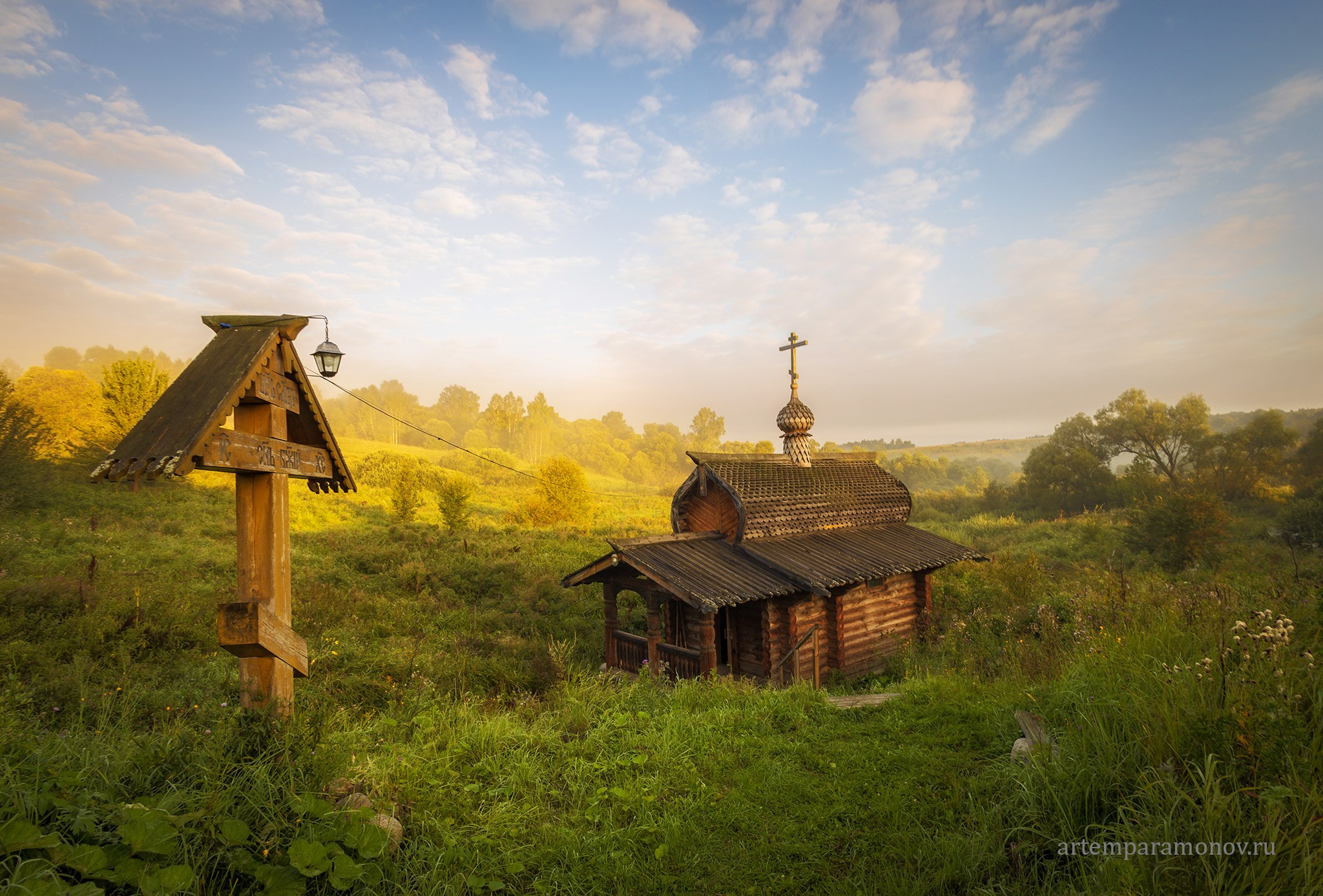 Михайловская церковь. Фотохудожник Артём Парамонов