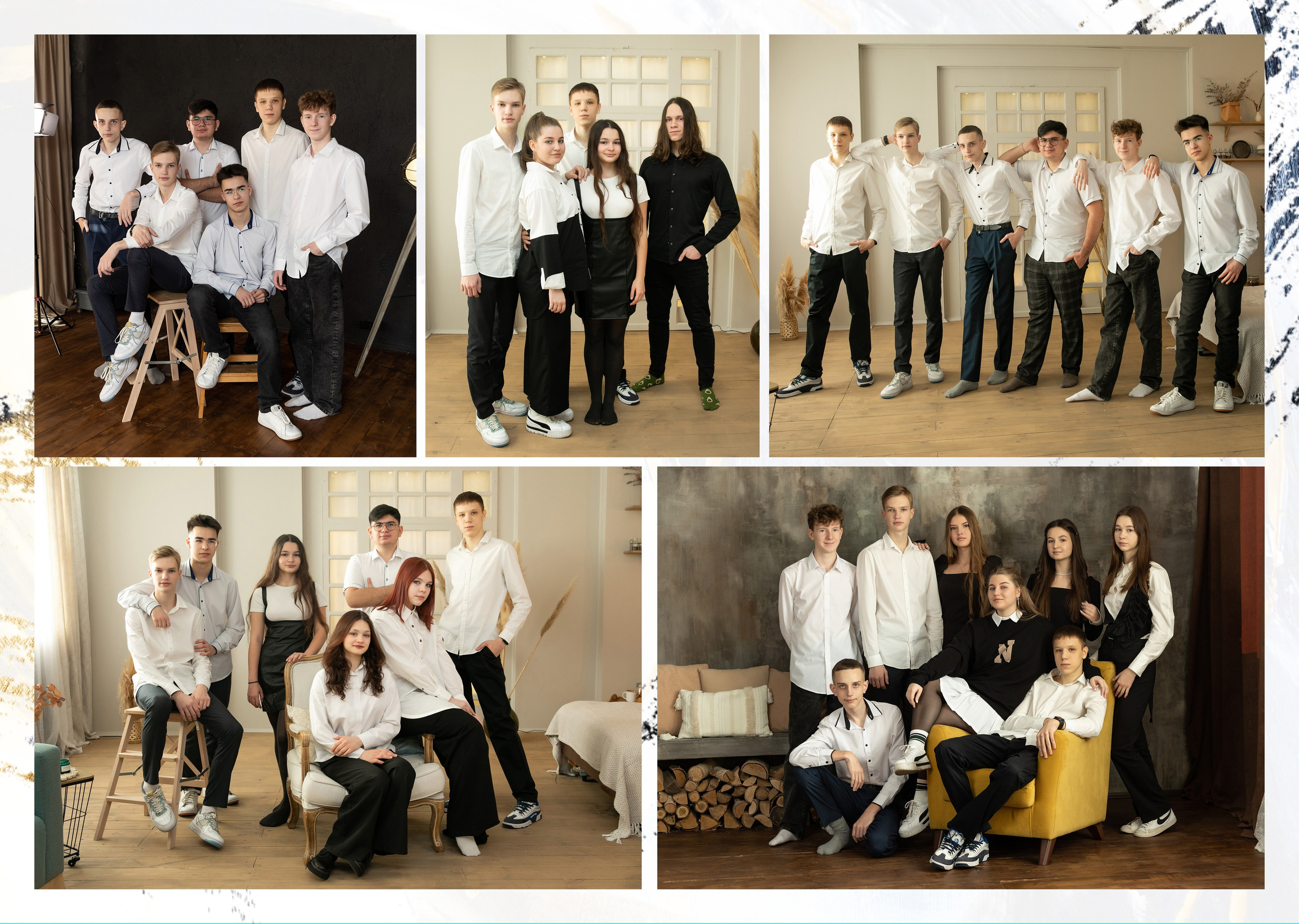 ^ пример Альбом БАЗОВЫЙ 7 разворотов 4 фотосессии. Семейный, детский, школьный фотограф в Благовещенске Яна Белоусова