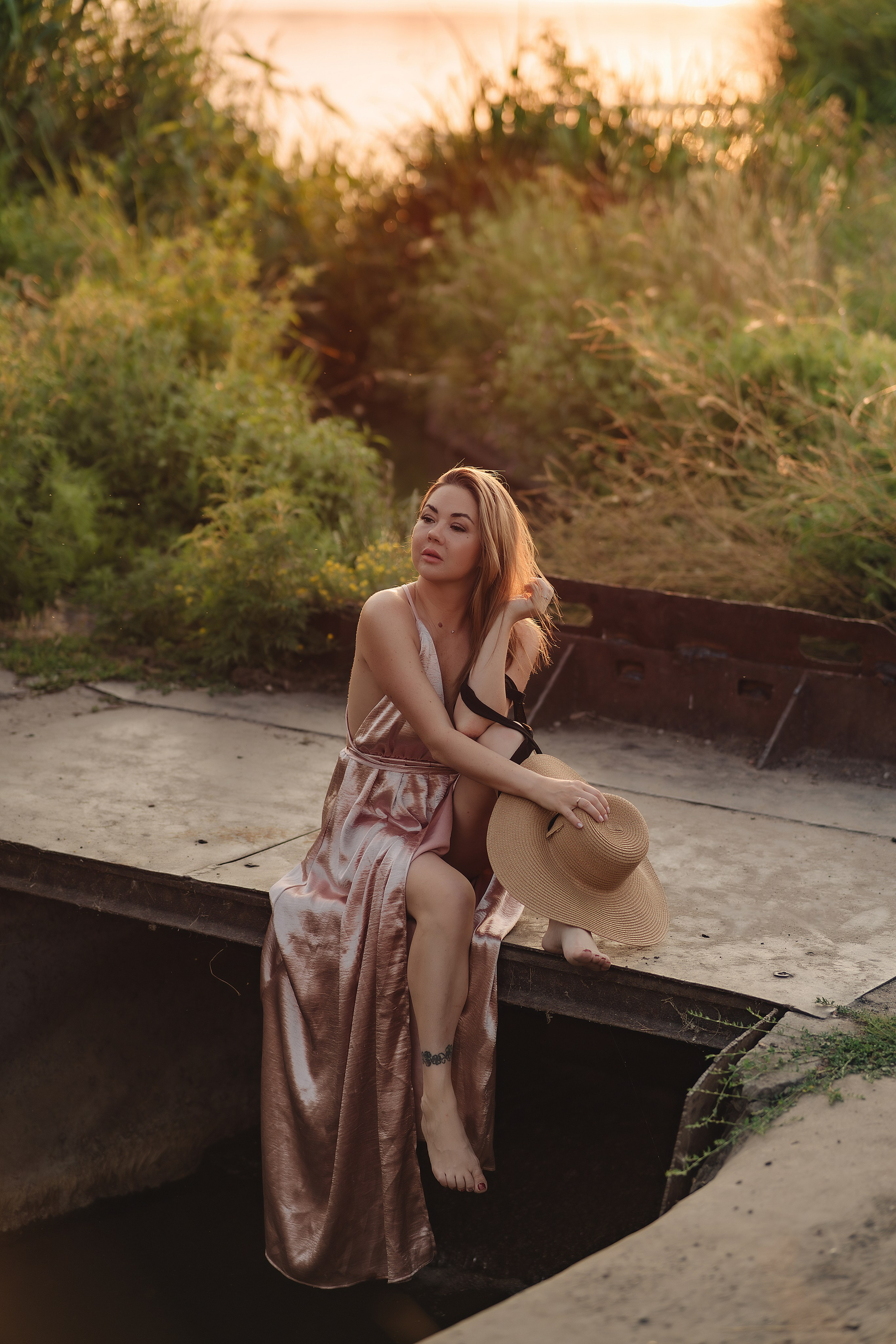 Юлия | Летняя съемка на закате. Фотограф Карина Шмулёва. Воронеж и область