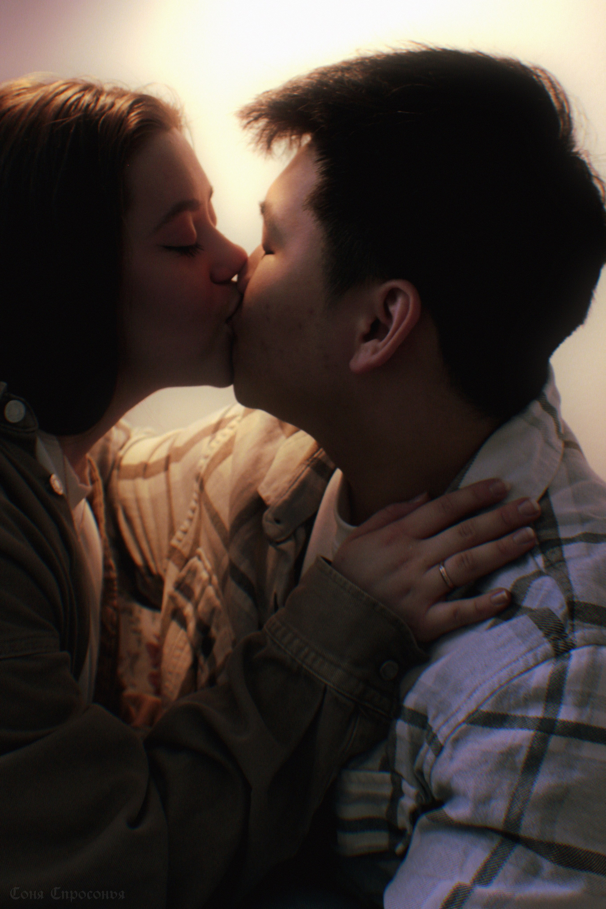 Лавстори Полина и Жора. Концертный и портретный фотограф в Москве Соня Спросонья