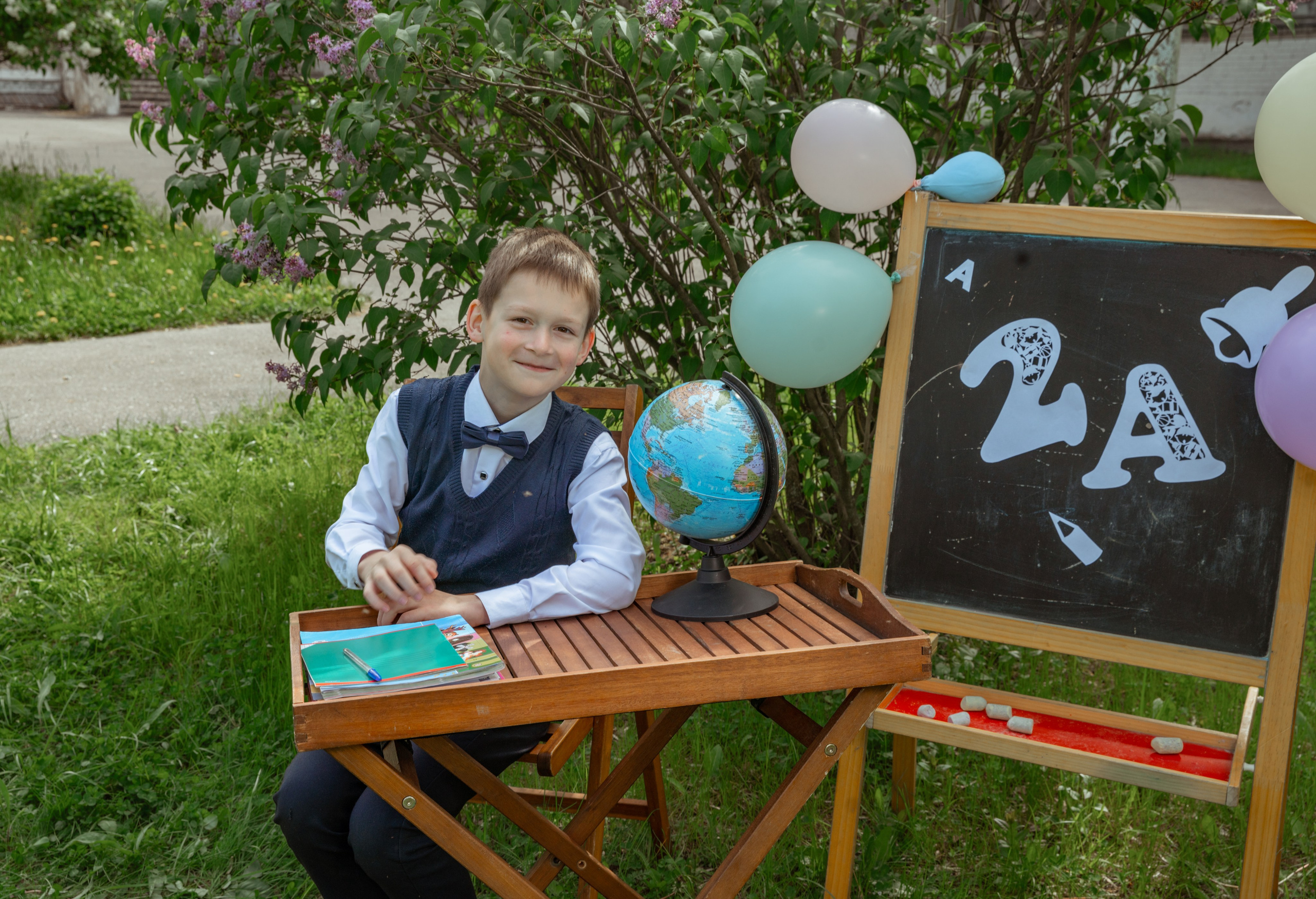 Школьная фотозона. Семейный и детский фотограф в Нижнем Новгороде