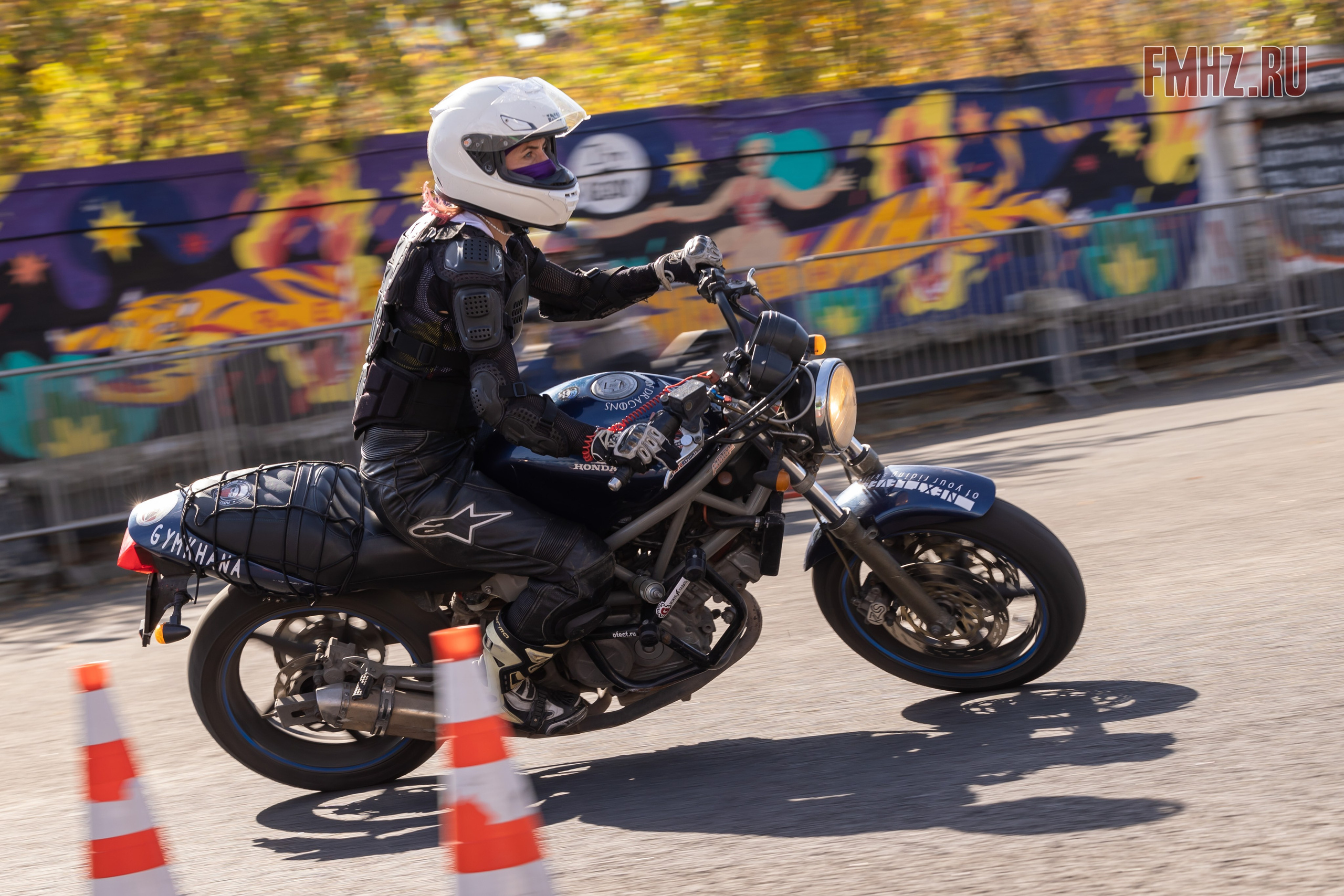 Соревнования по мотоджимхане на площадке Мосгортранс 15.09.2024. Фотограф Владимир Охрименко