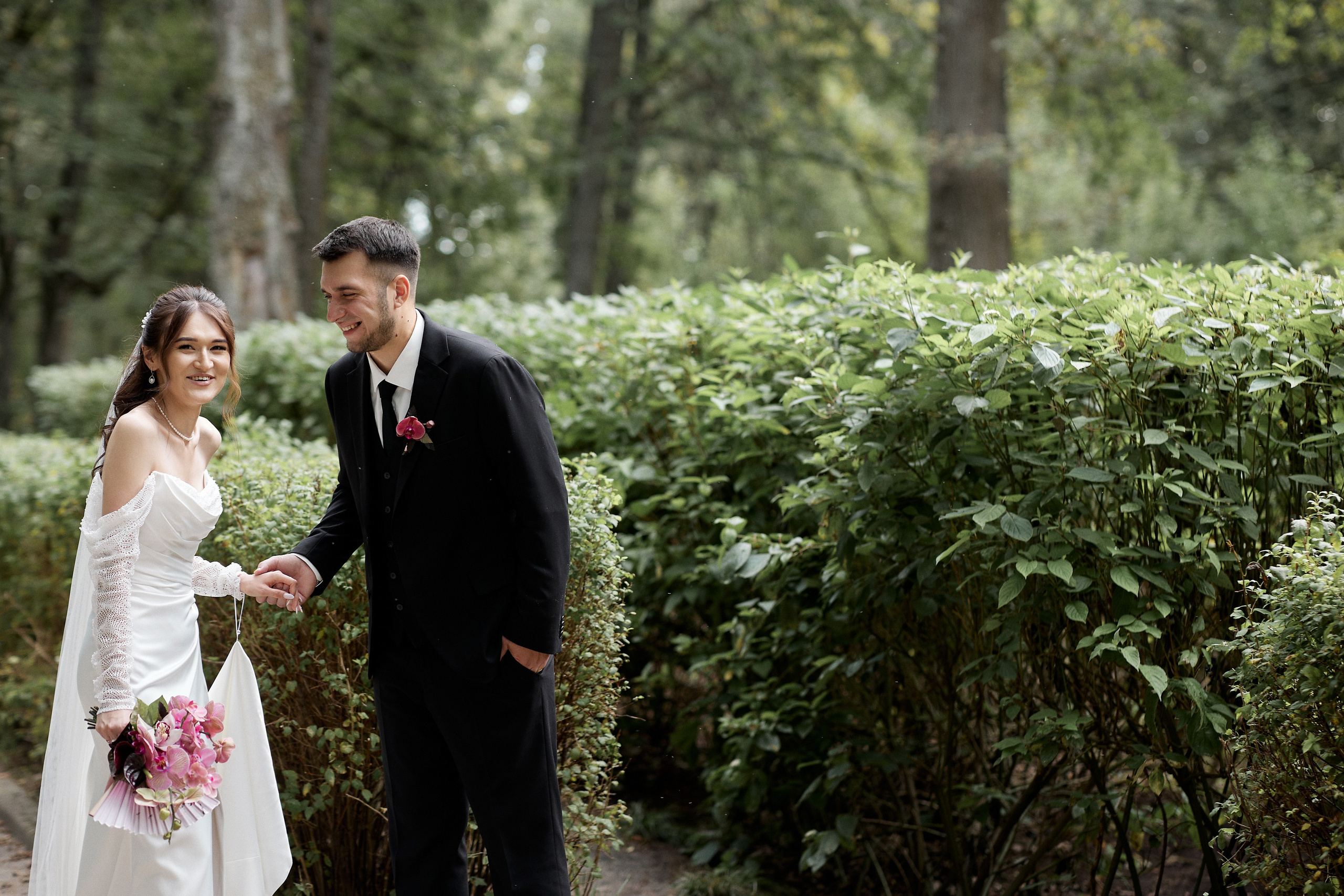 Алина и Сергей. Свадебный фотограф Москва Калуга
