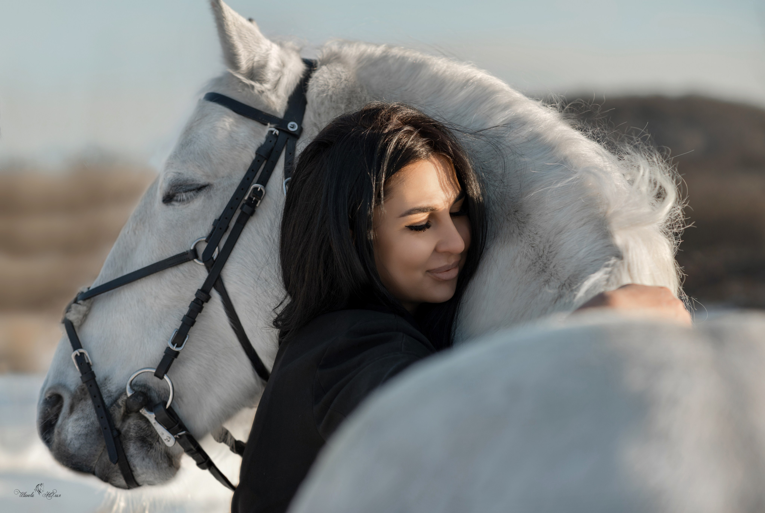 Владлена и Вымпел. Конный фотограф в Саратове Юлия Иванова