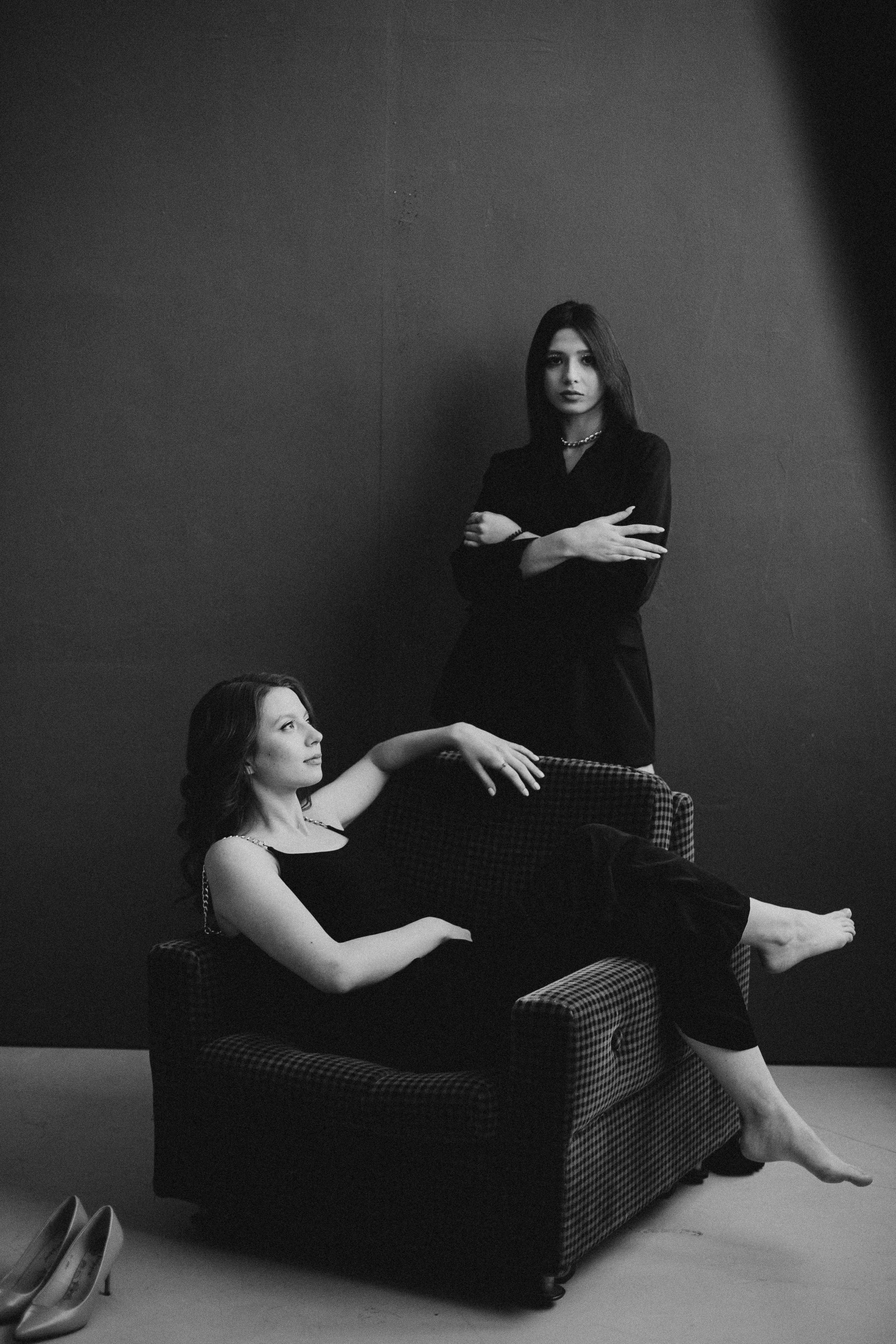 Две сестры. Семейный фотограф новорожденных УФА Гульнара Зиновьева