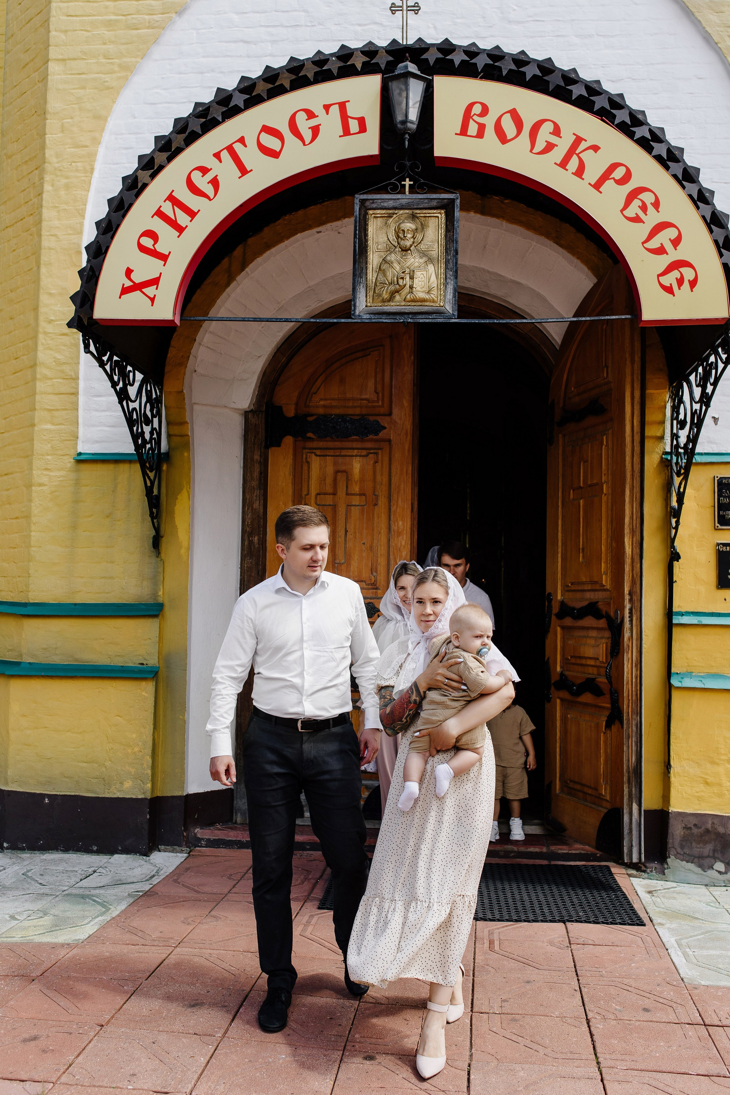 Крещение Луки. Свадебный и семейный фотограф Екатерина Иванова