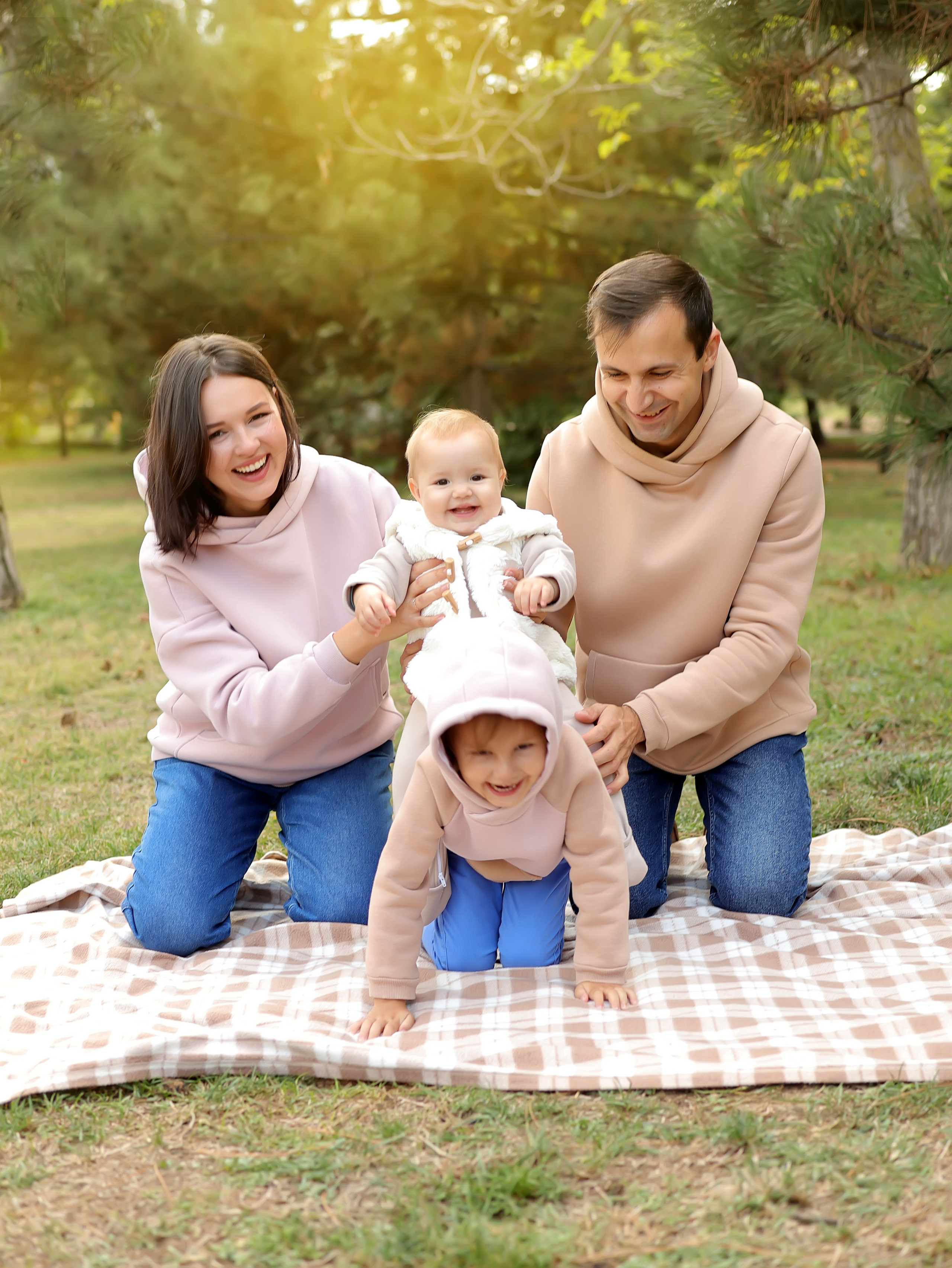 Семейная фотосессия. Детский и семейный фотограф в Москве Мария Сережкина