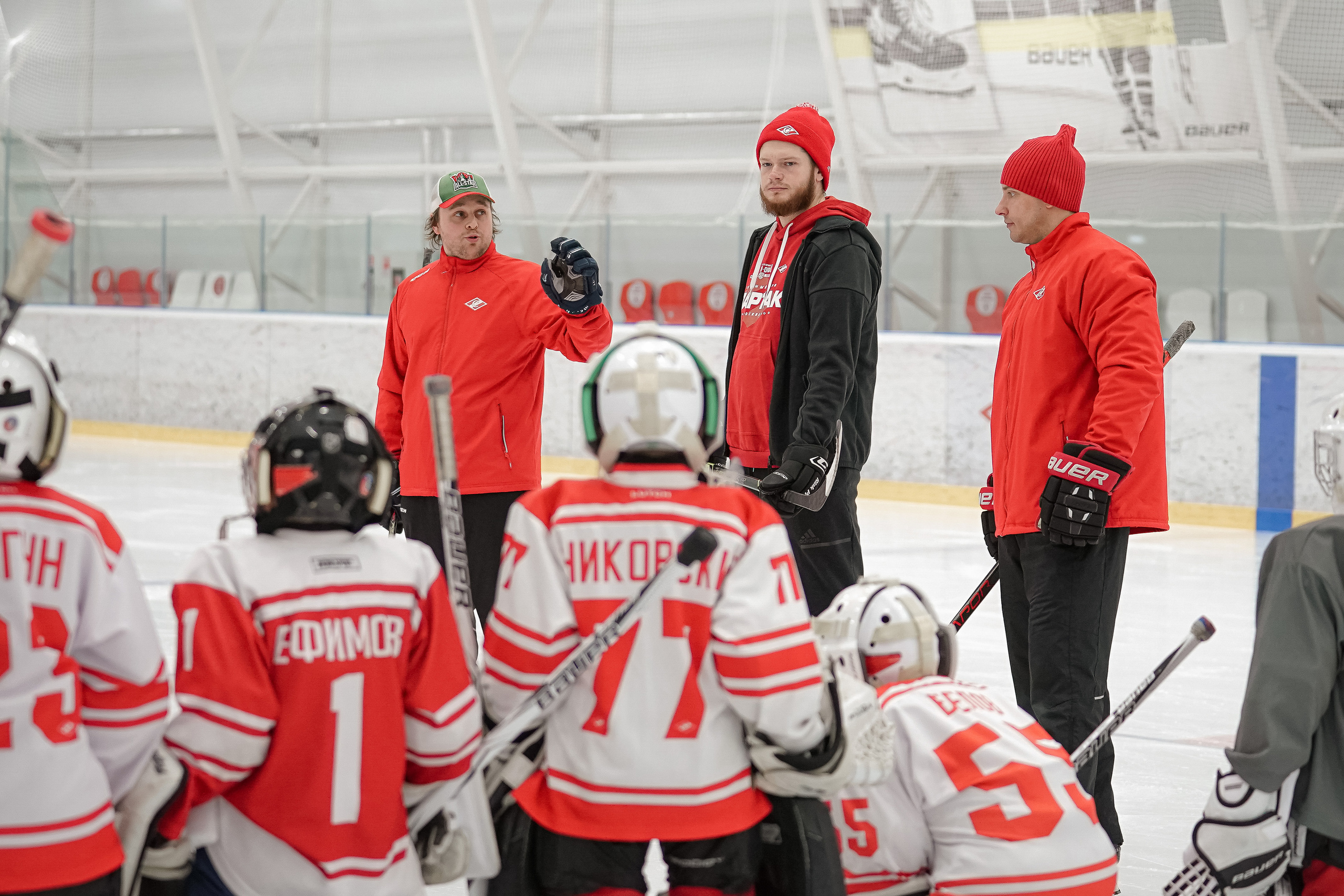 ХК «Спартак». Спортивный и репортажный фотограф в Москве и области Мари Панадеро
