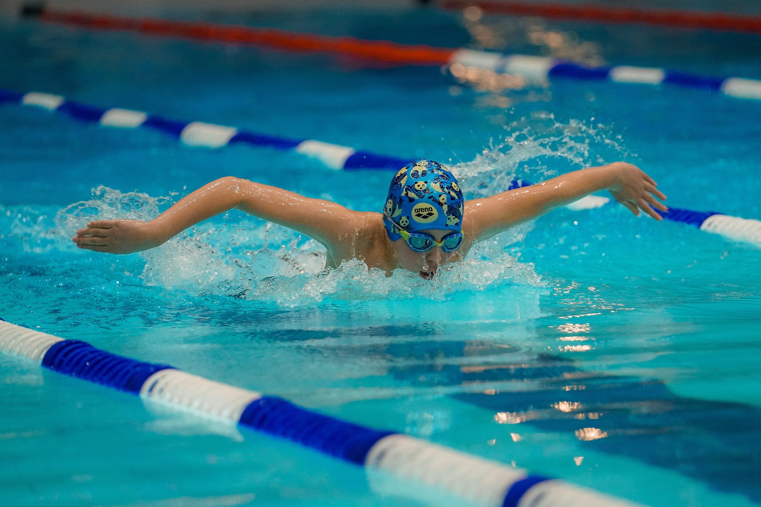 Соревнования по плаванию Станиславы Комаровой. Спортивный и репортажный фотограф в Москве и области Мари Панадеро