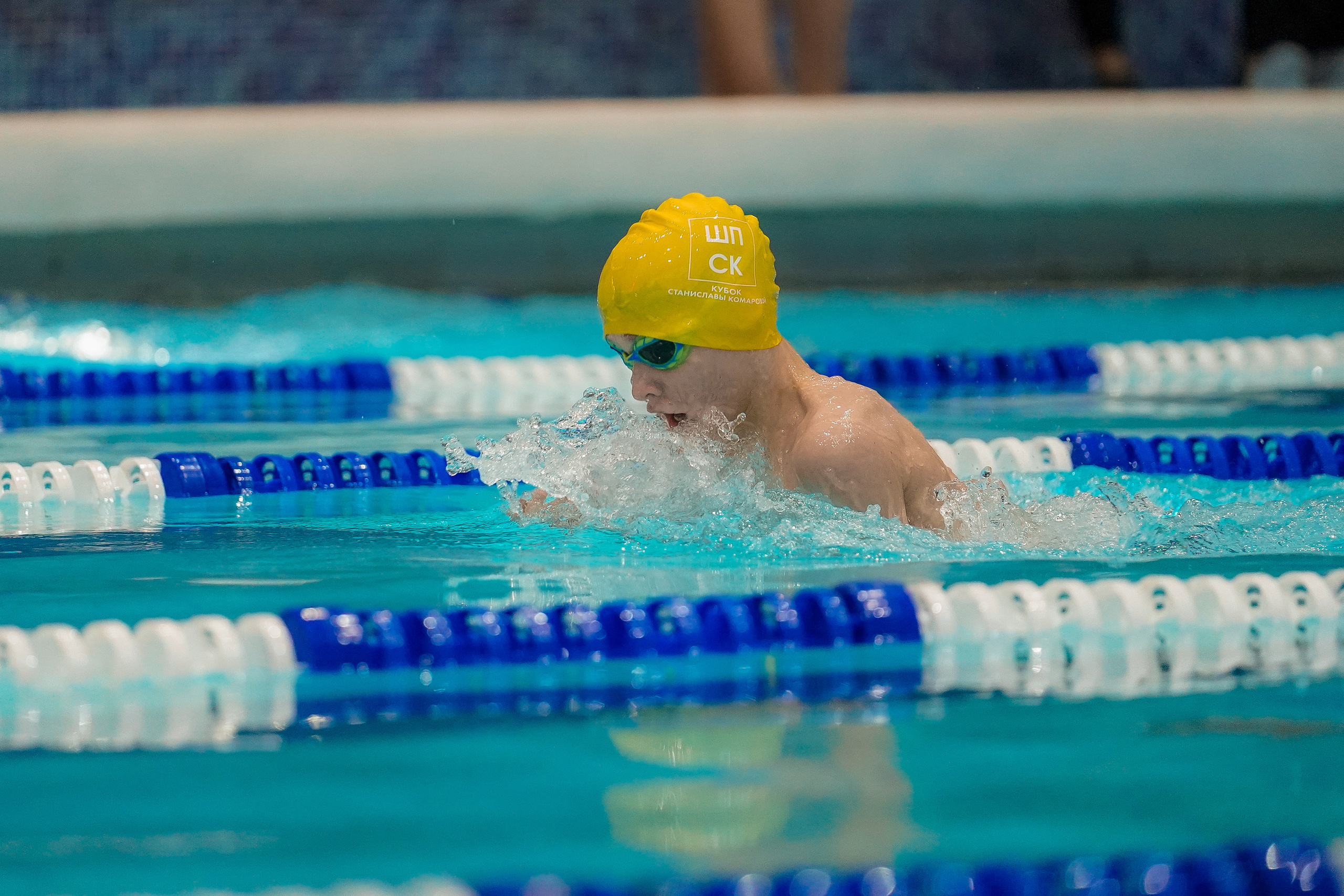 Соревнования по плаванию Станиславы Комаровой. Спортивный и репортажный фотограф в Москве и области Мари Панадеро