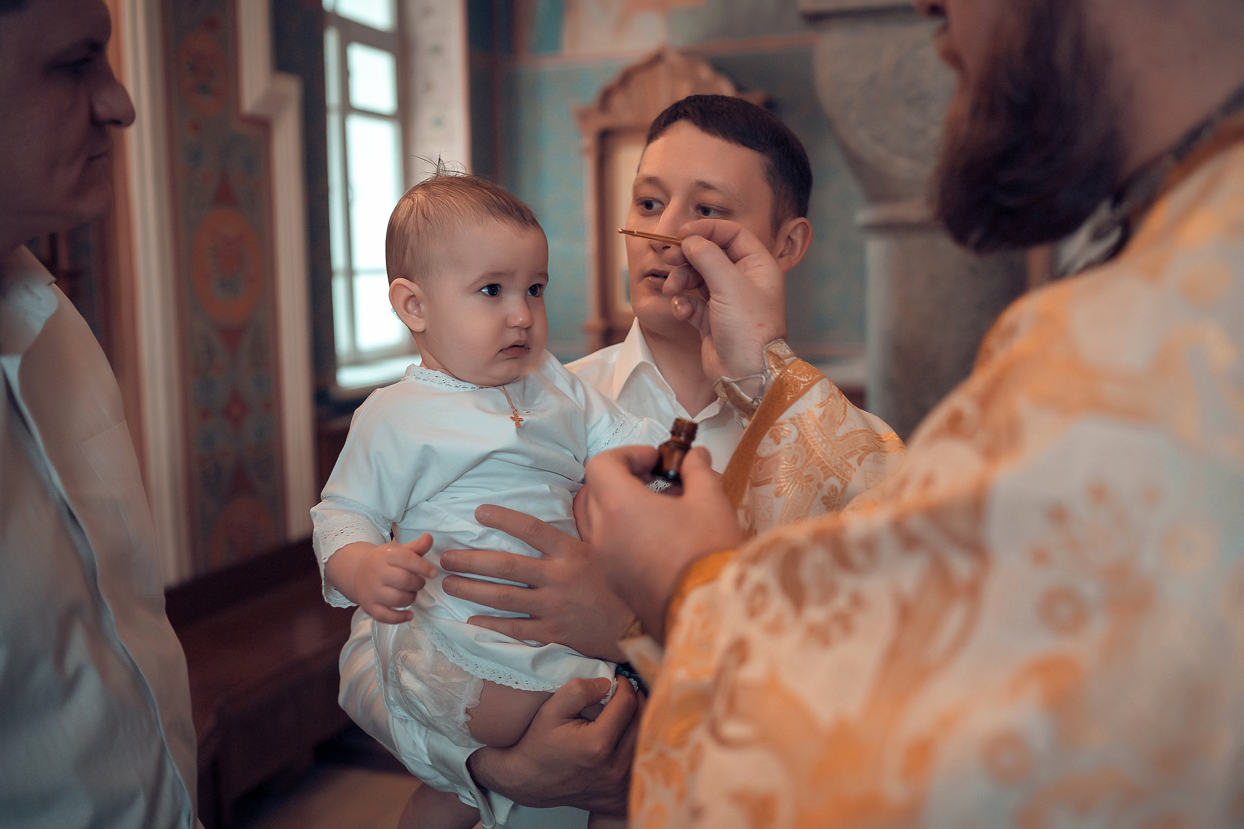 Крещение Марка Храм Иоанна Предтечи Красноярск. Фотограф на Крещение и Венчание в Красноярске Рамазанова Юлия