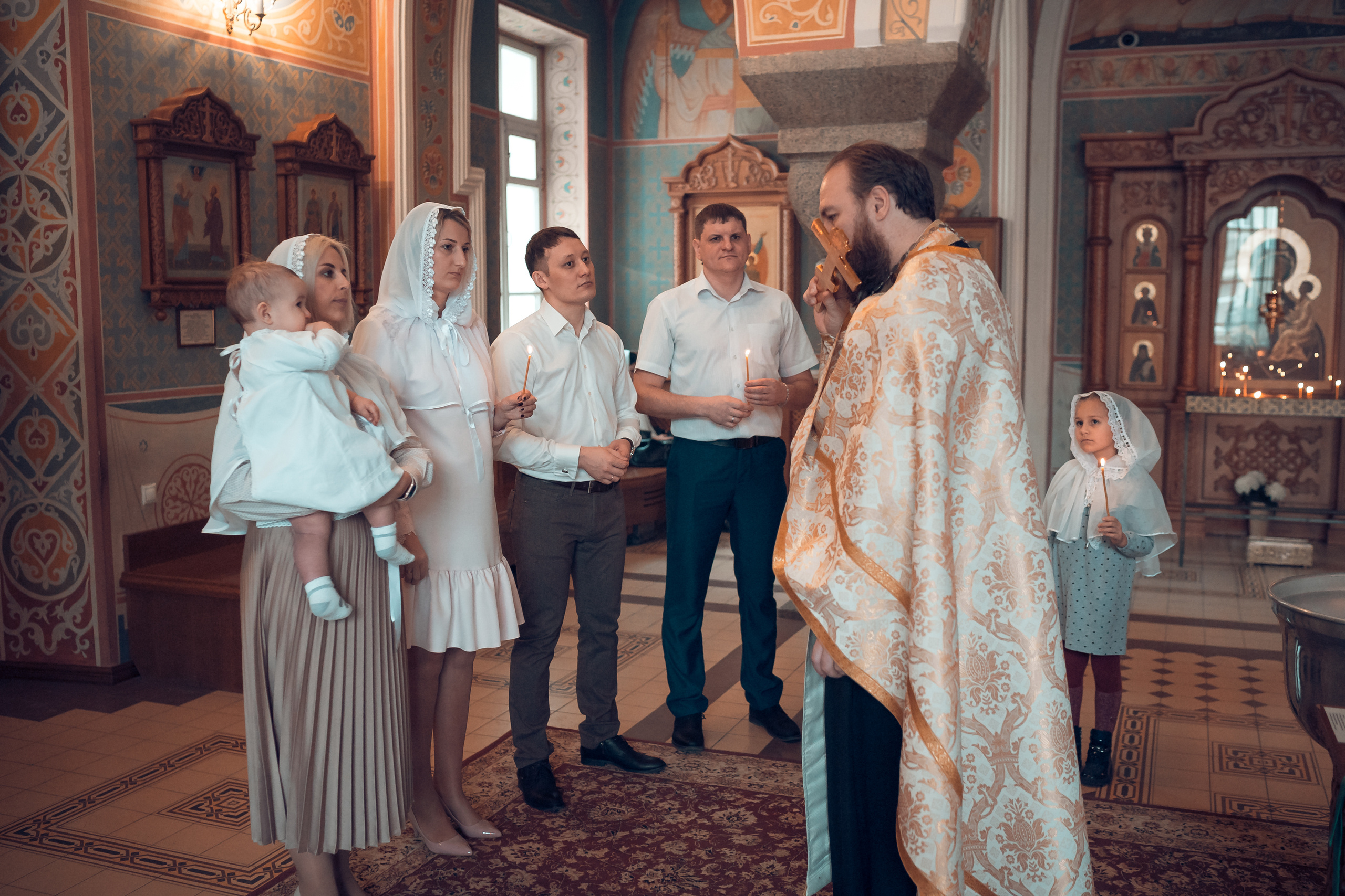 Крещение Марка Храм Иоанна Предтечи Красноярск. Фотограф на Крещение и Венчание в Красноярске Рамазанова Юлия