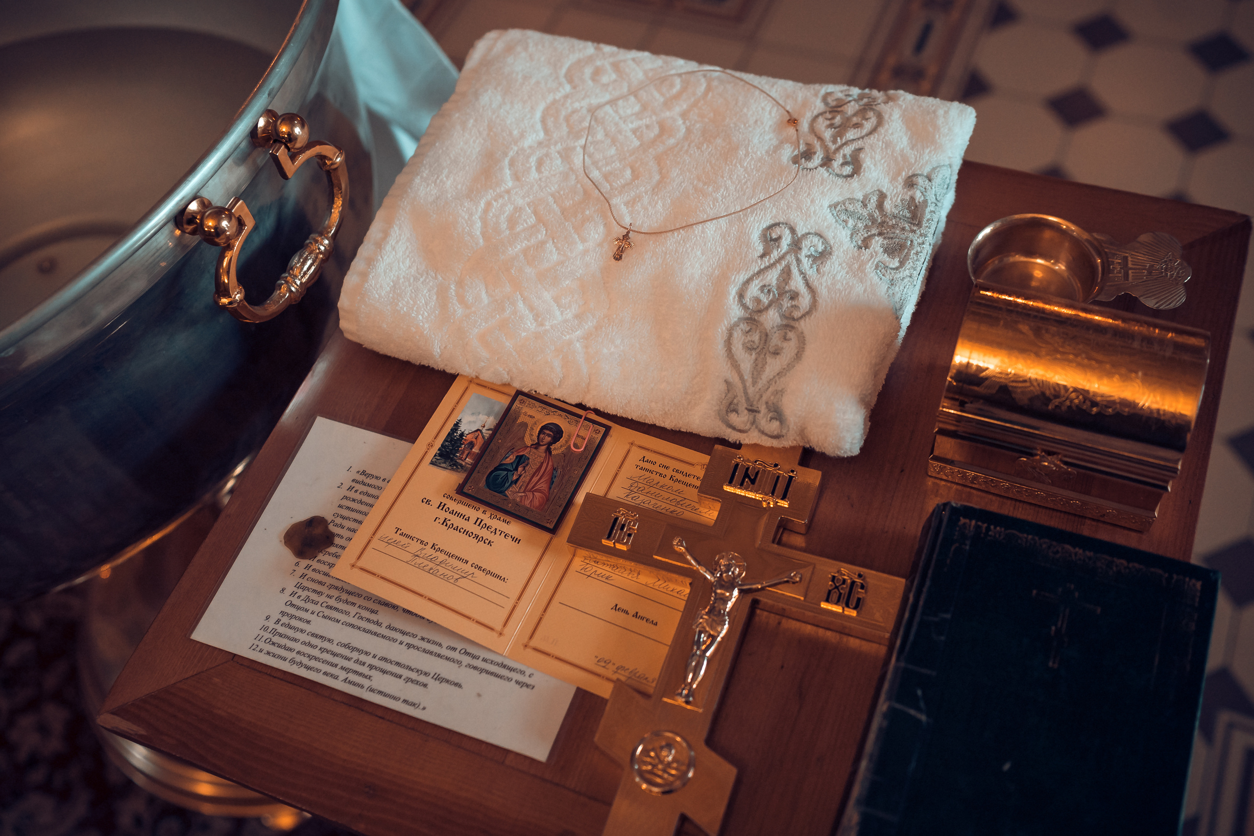 Крещение Марка Храм Иоанна Предтечи Красноярск. Фотограф на Крещение и Венчание в Красноярске Рамазанова Юлия