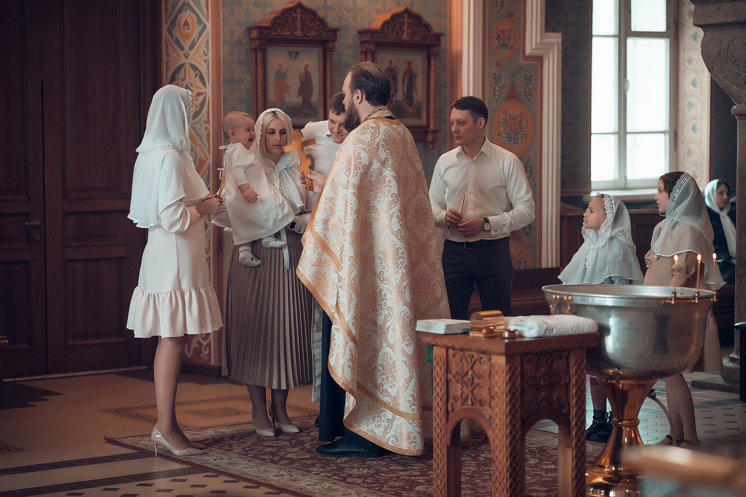 Крещение Марка Храм Иоанна Предтечи Красноярск. Фотограф на Крещение и Венчание в Красноярске Рамазанова Юлия