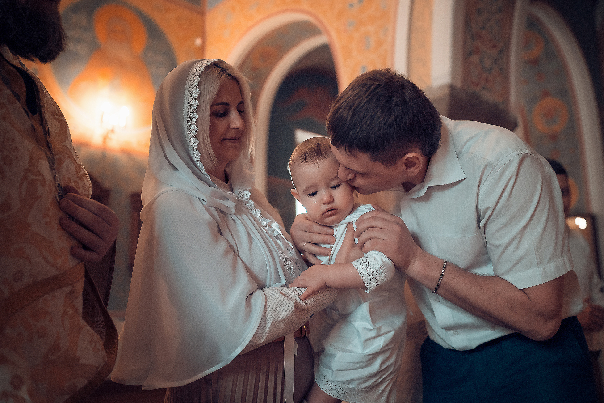 Крещение Марка Храм Иоанна Предтечи Красноярск. Фотограф на Крещение и Венчание в Красноярске Рамазанова Юлия