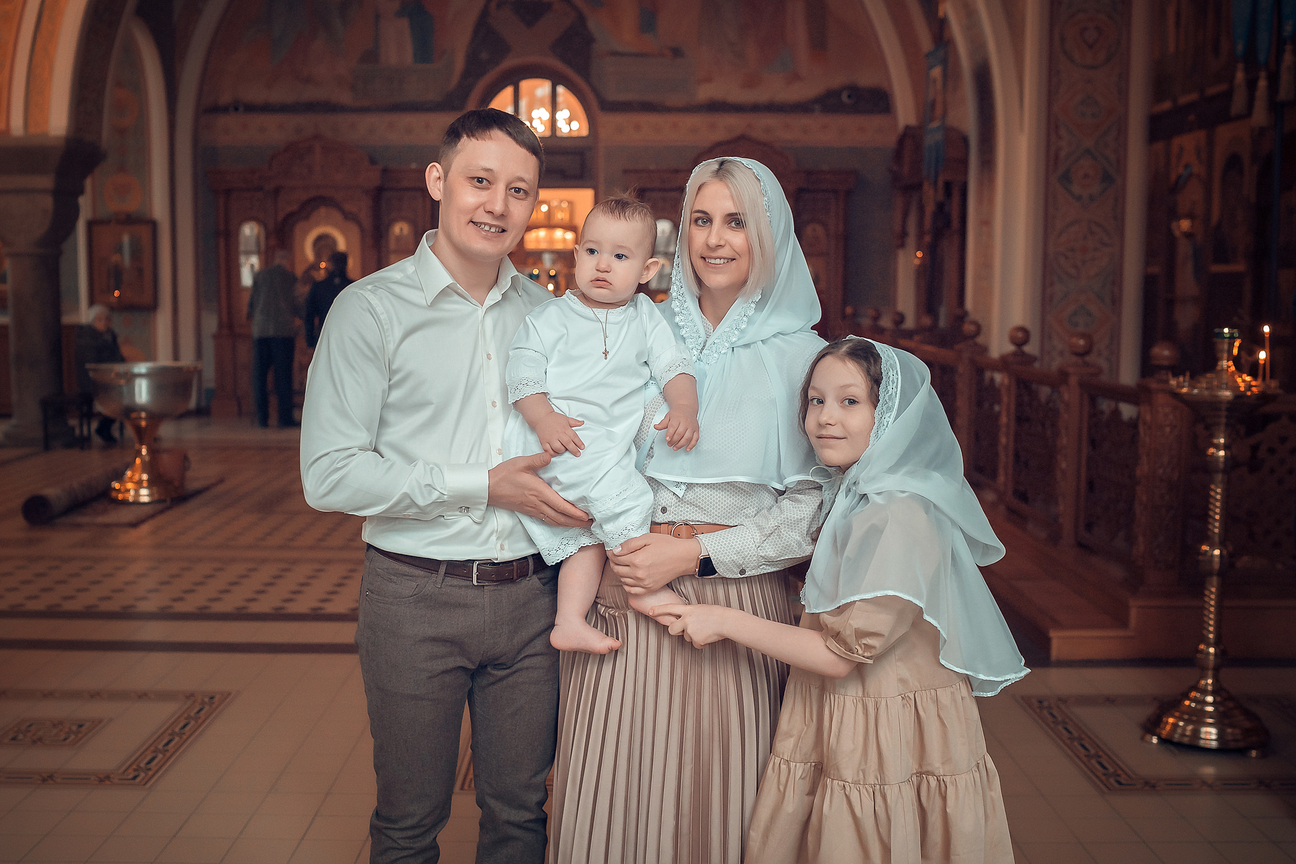 Крещение Марка Храм Иоанна Предтечи Красноярск. Фотограф на Крещение и Венчание в Красноярске Рамазанова Юлия