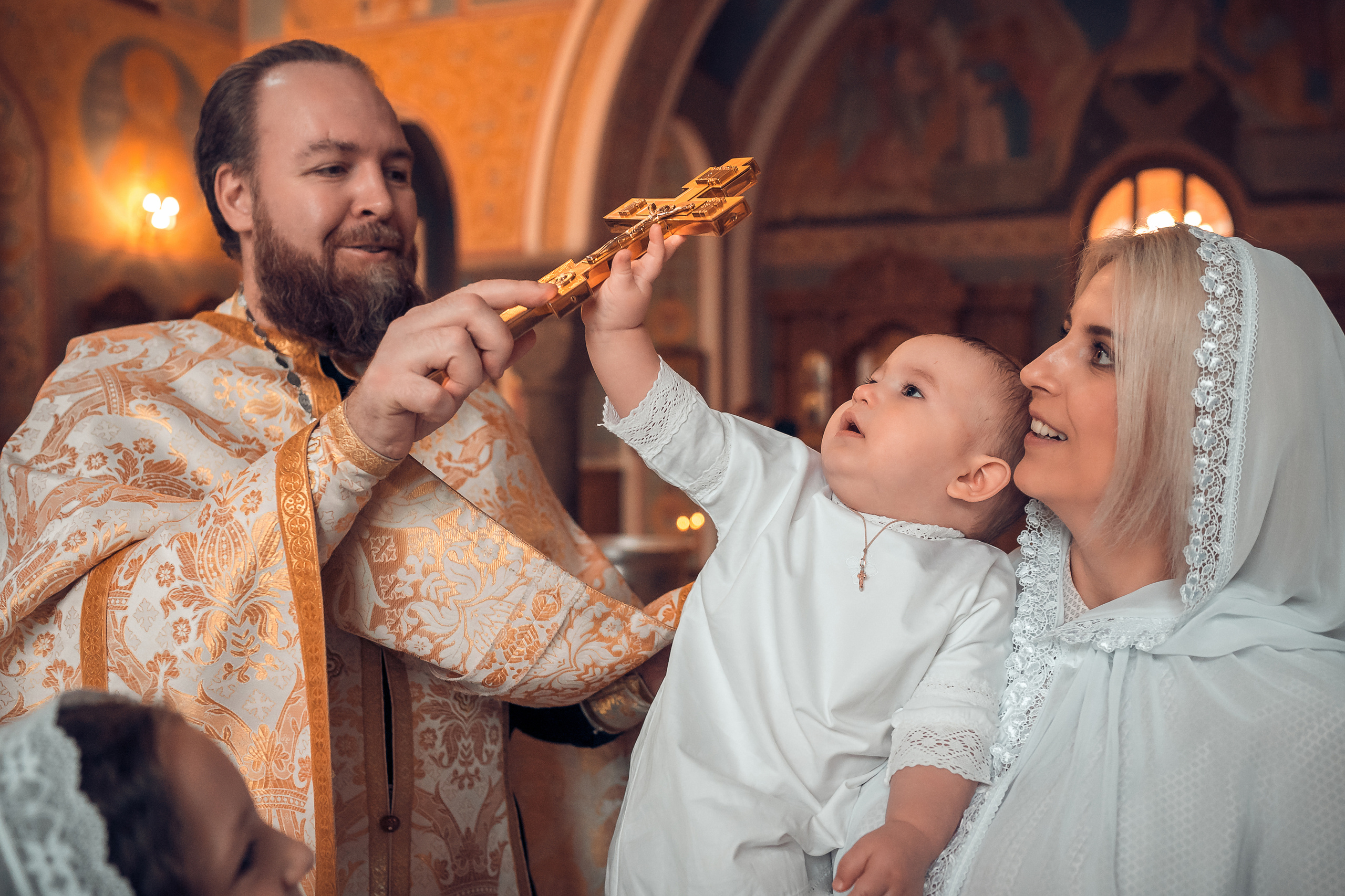 Крещение Марка Храм Иоанна Предтечи Красноярск. Фотограф на Крещение и Венчание в Красноярске Рамазанова Юлия