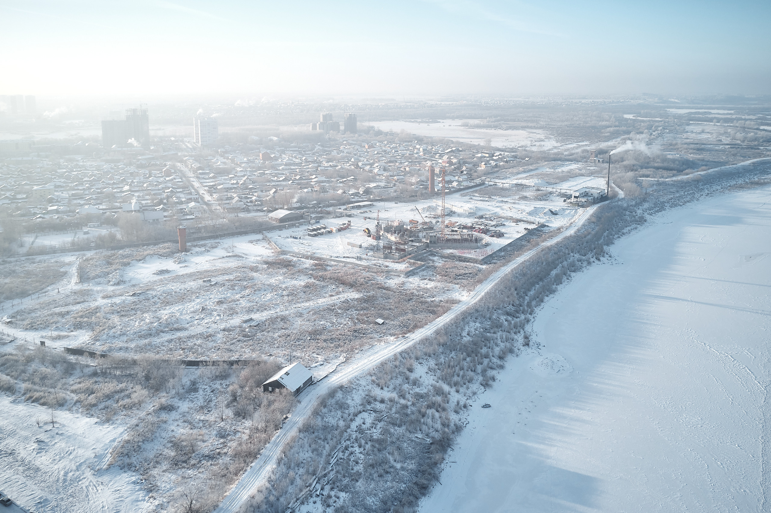 Визуал для жилого комплекса «ДОК». Бизнес портрет Аэросъемка Интерьерная съемка Тюмень