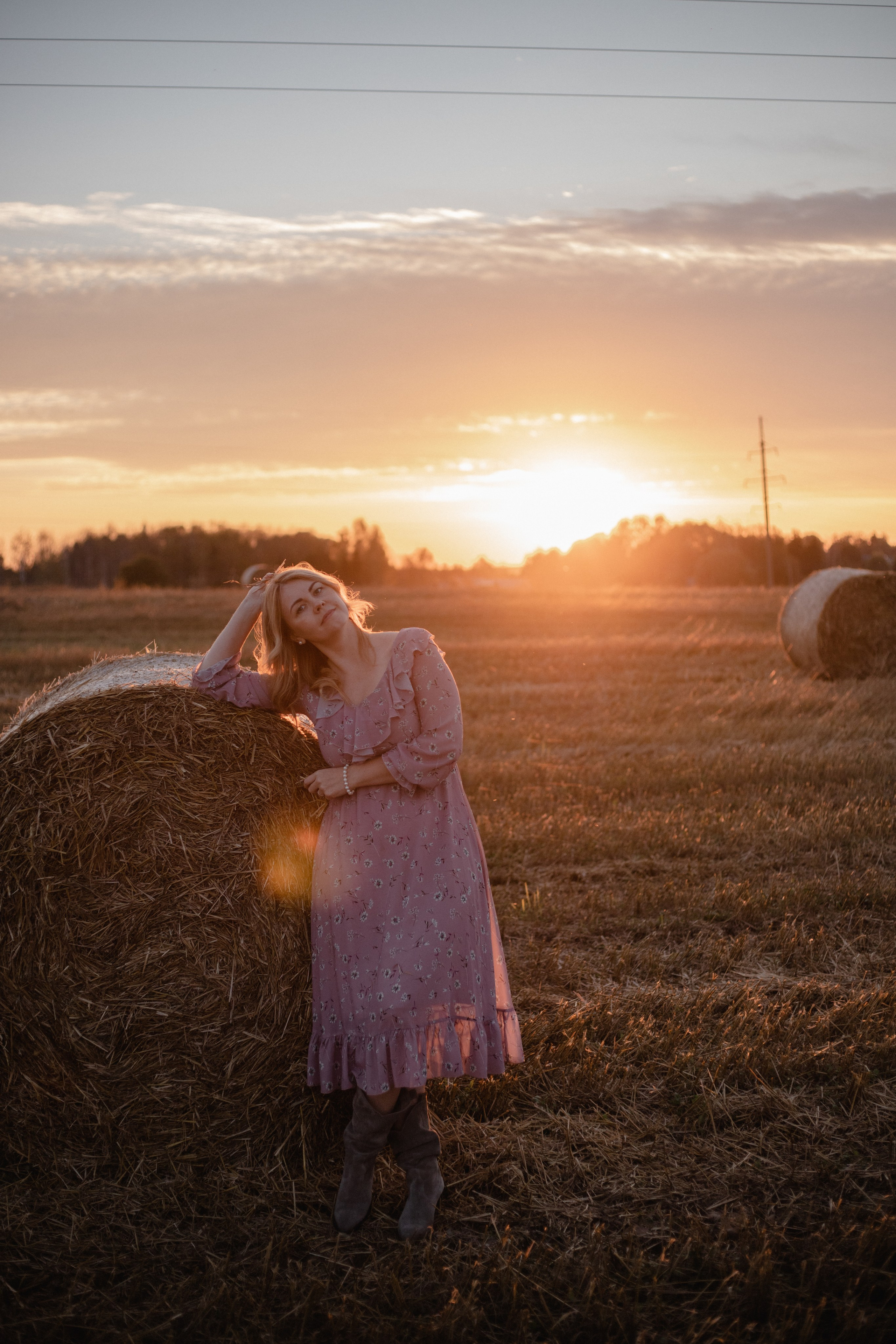 Однажды сестры в поле :)