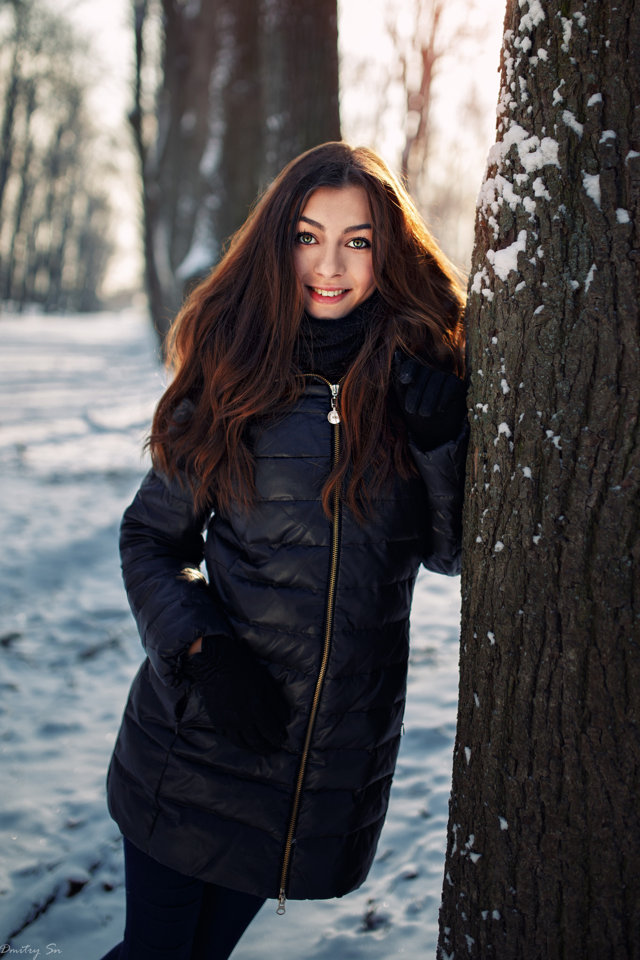 Зимняя съемка в лесу с Екатериной в формате для «себя»