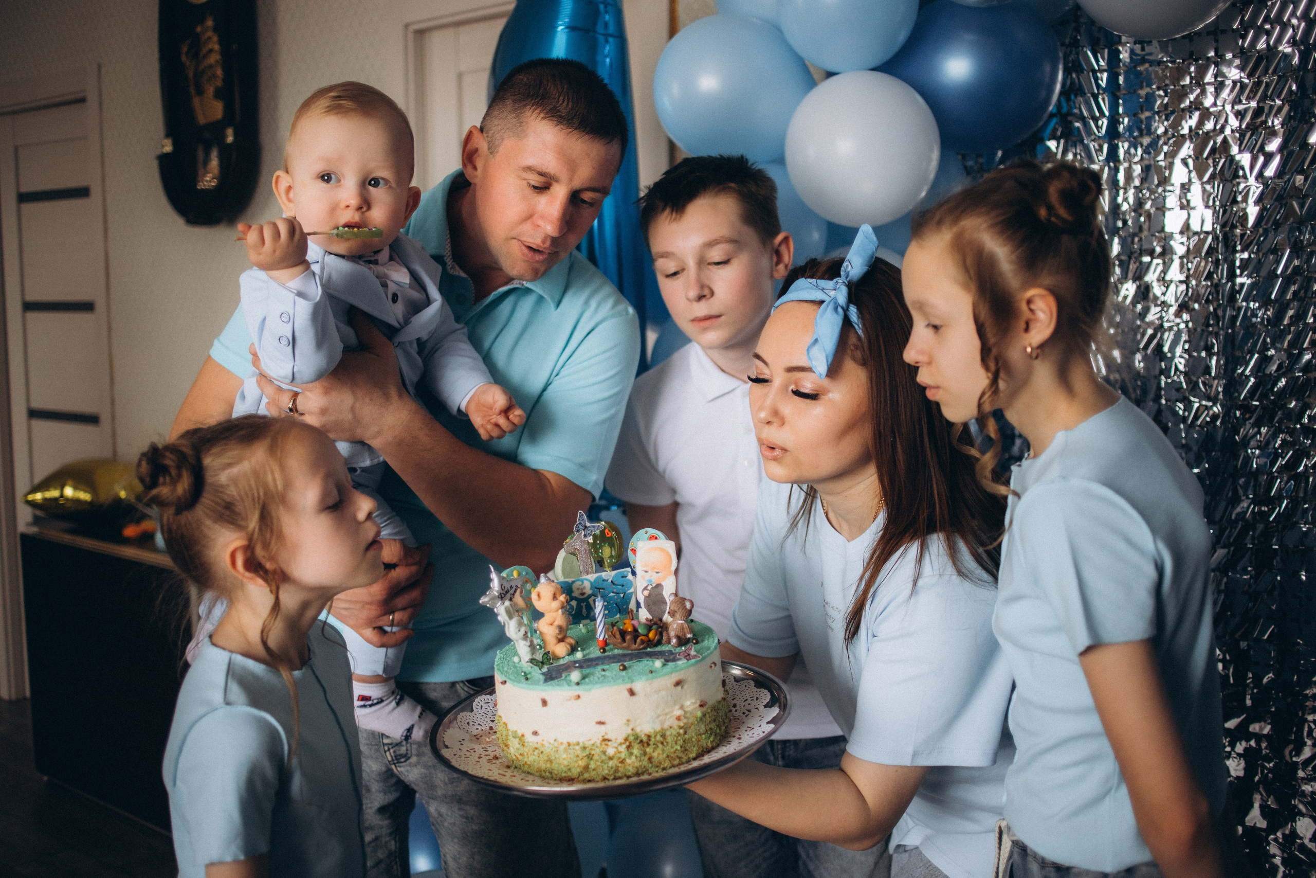 Вове 1 год. Семейный фотограф г. Димировград Андросова Екатерина