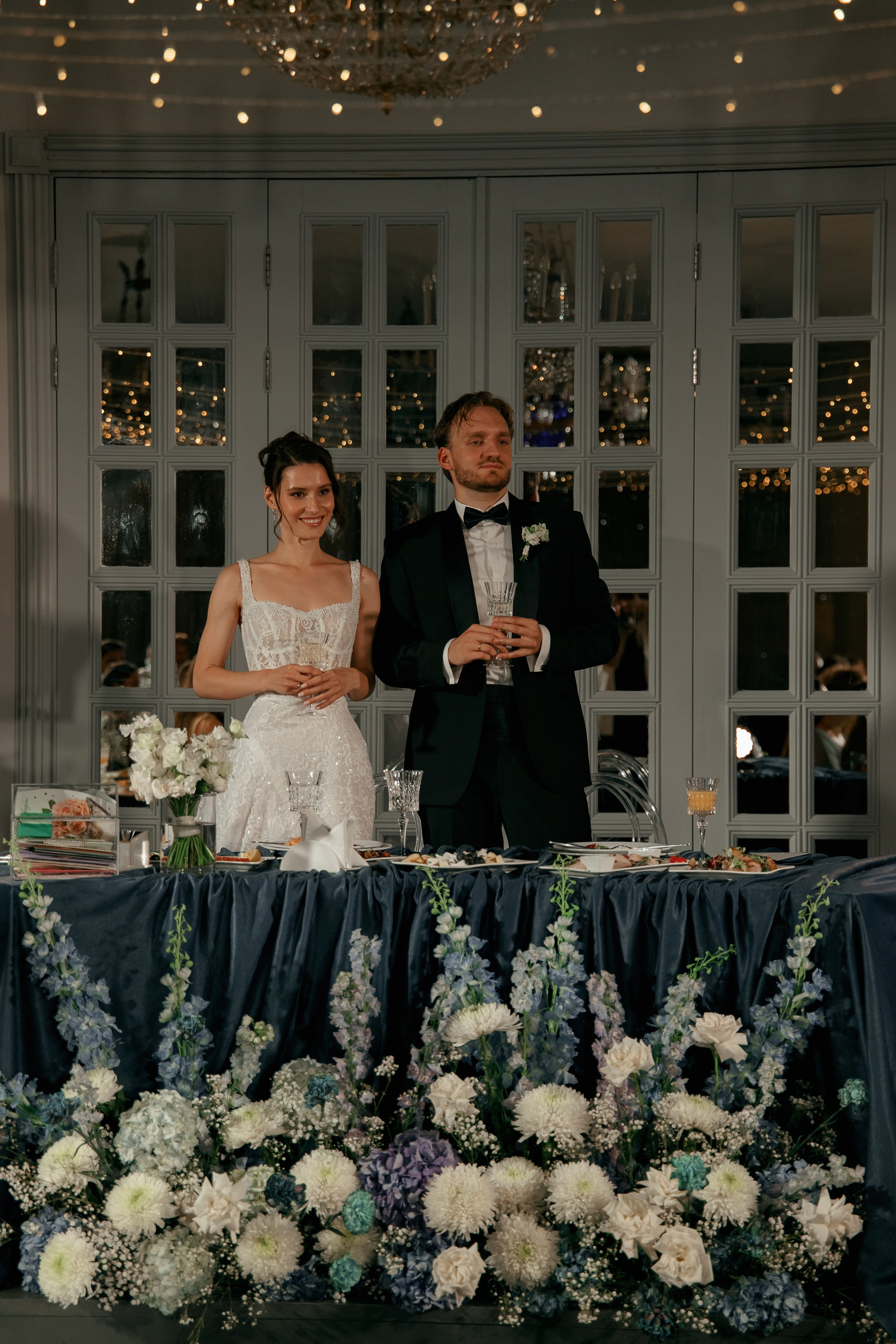 Свадебный ужин в ресторане АРХИТЕКТОР. Свадебный фотограф Москва