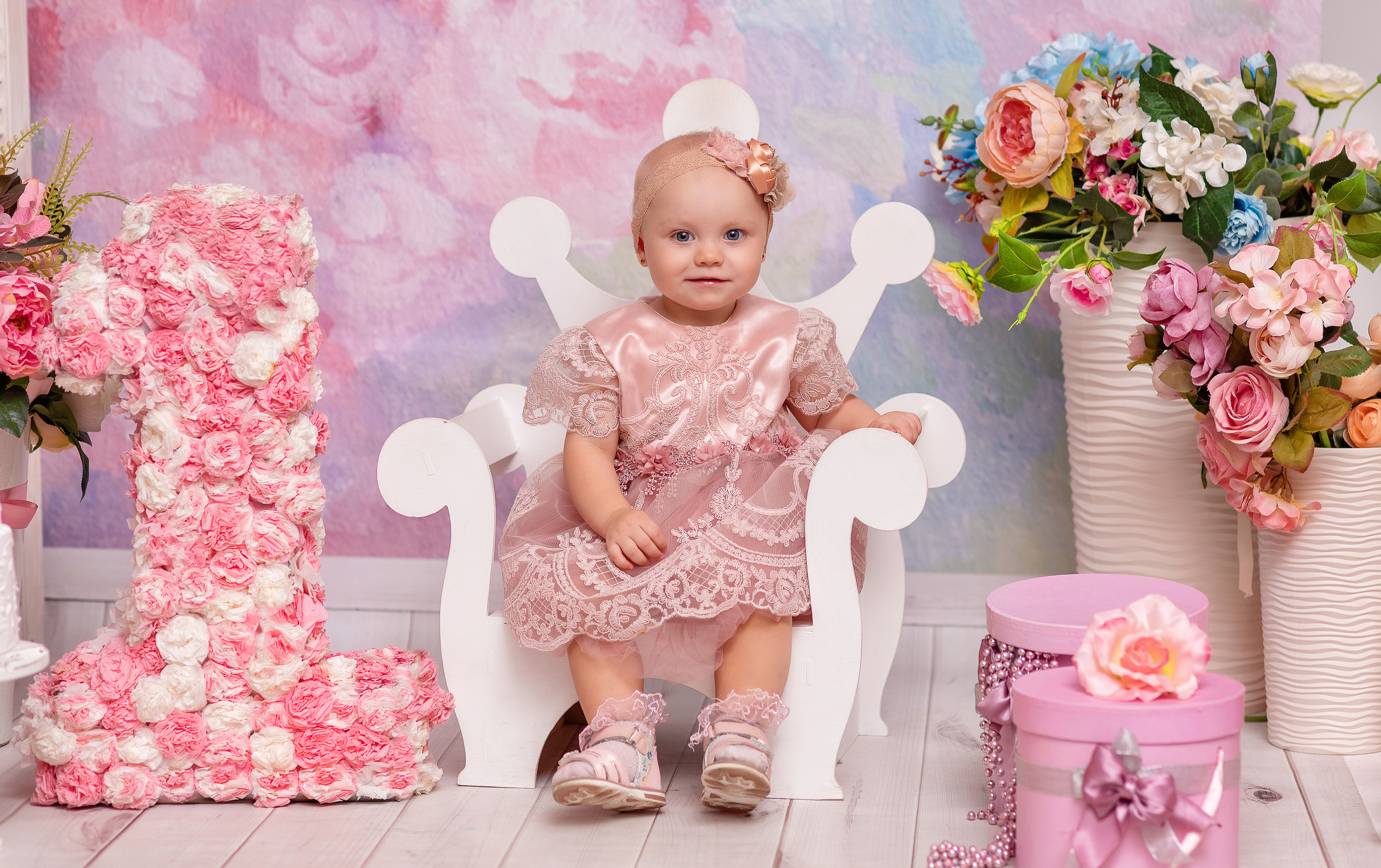 Фотосессия «Мне 1 годик». Свадебный и семейный фотограф в Крыму Elena Gavrik