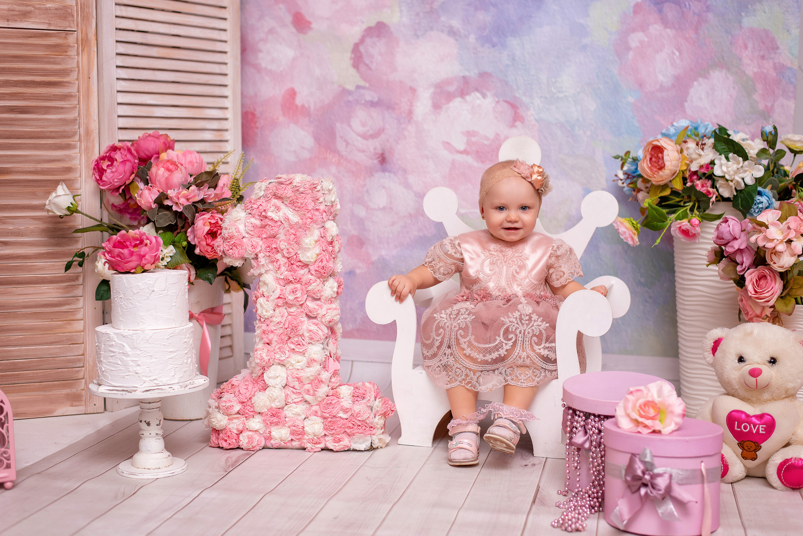 Фотосессия «Мне 1 годик». Свадебный и семейный фотограф в Крыму Elena Gavrik