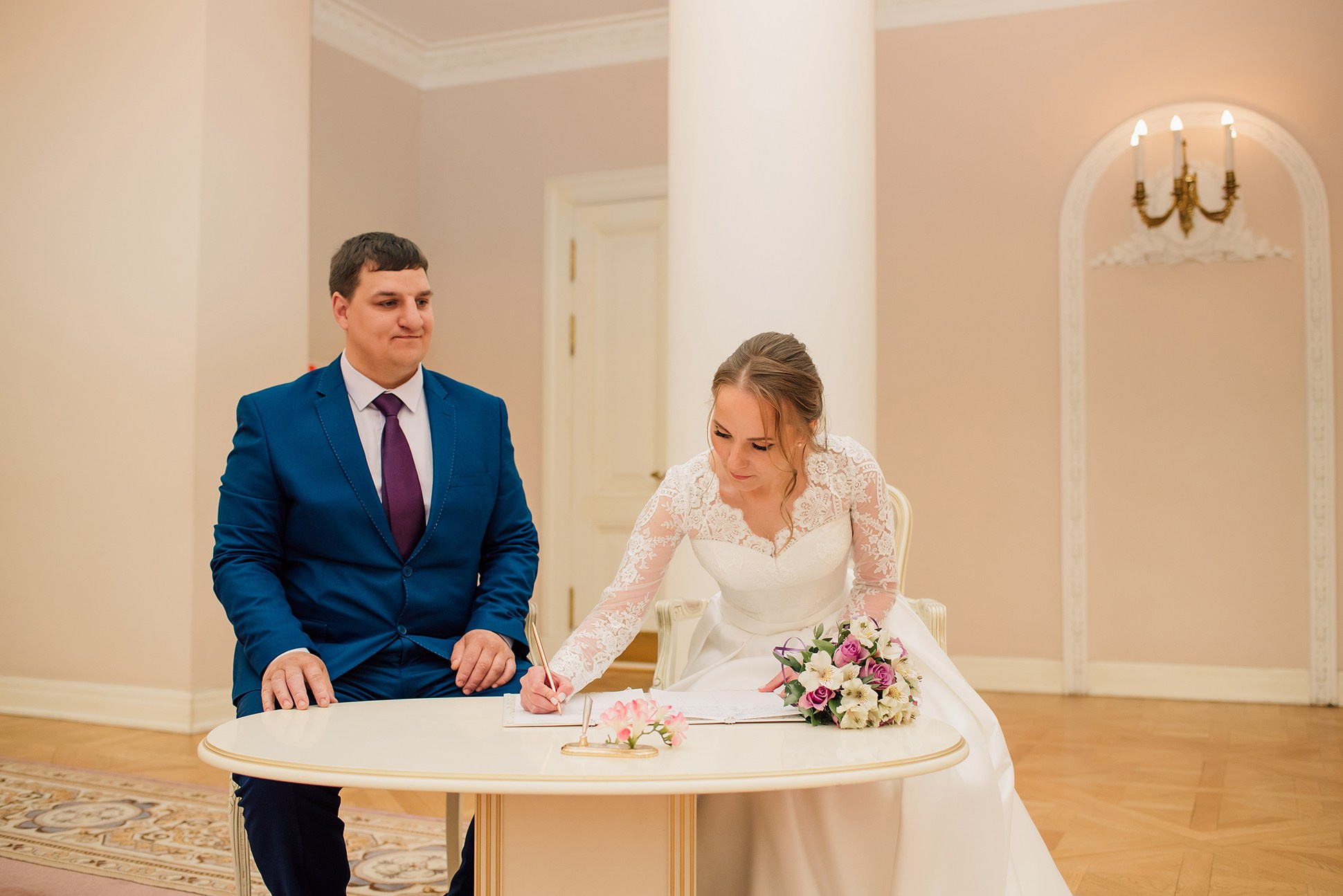 Екатерина и Степан. Свадьба для двоих. Екатерининский — Витебский — Михайловский. Семейный и Свадебный фотограф. Санкт-Петербург. Пушкин