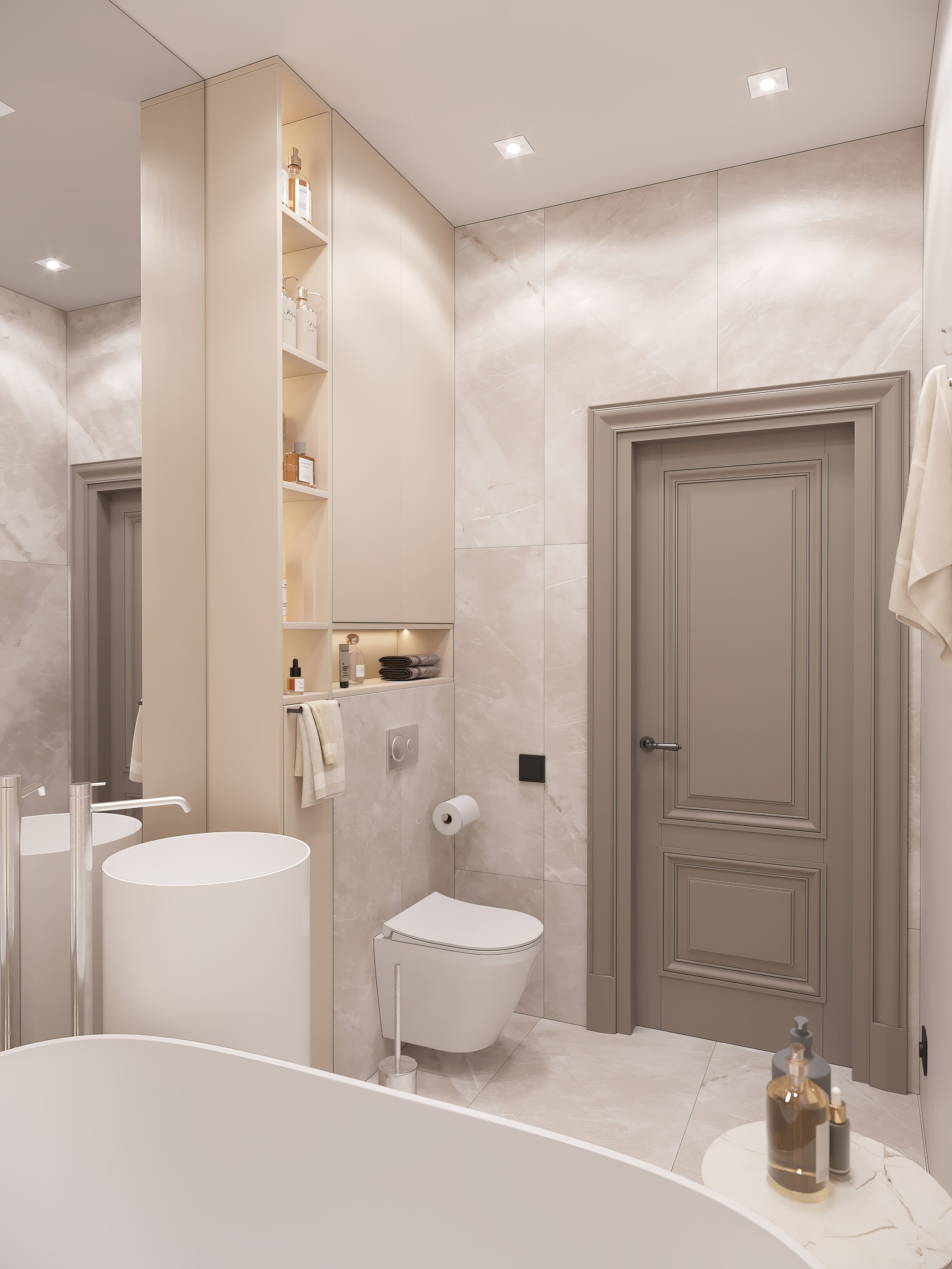 ЖК Ньютон 123 м². БК студия дизайна интерьера