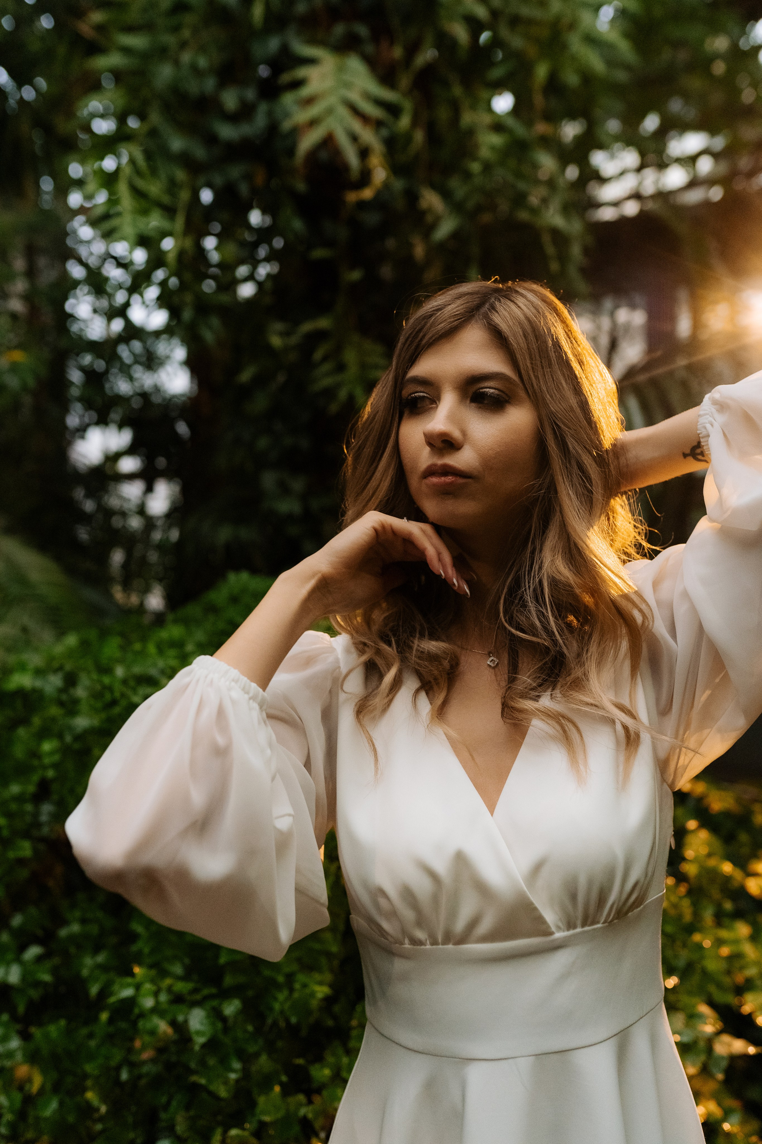 Свадебная фотосессия в оранжерее, Москва. Свадебный фотограф в Москве Анна Полушина