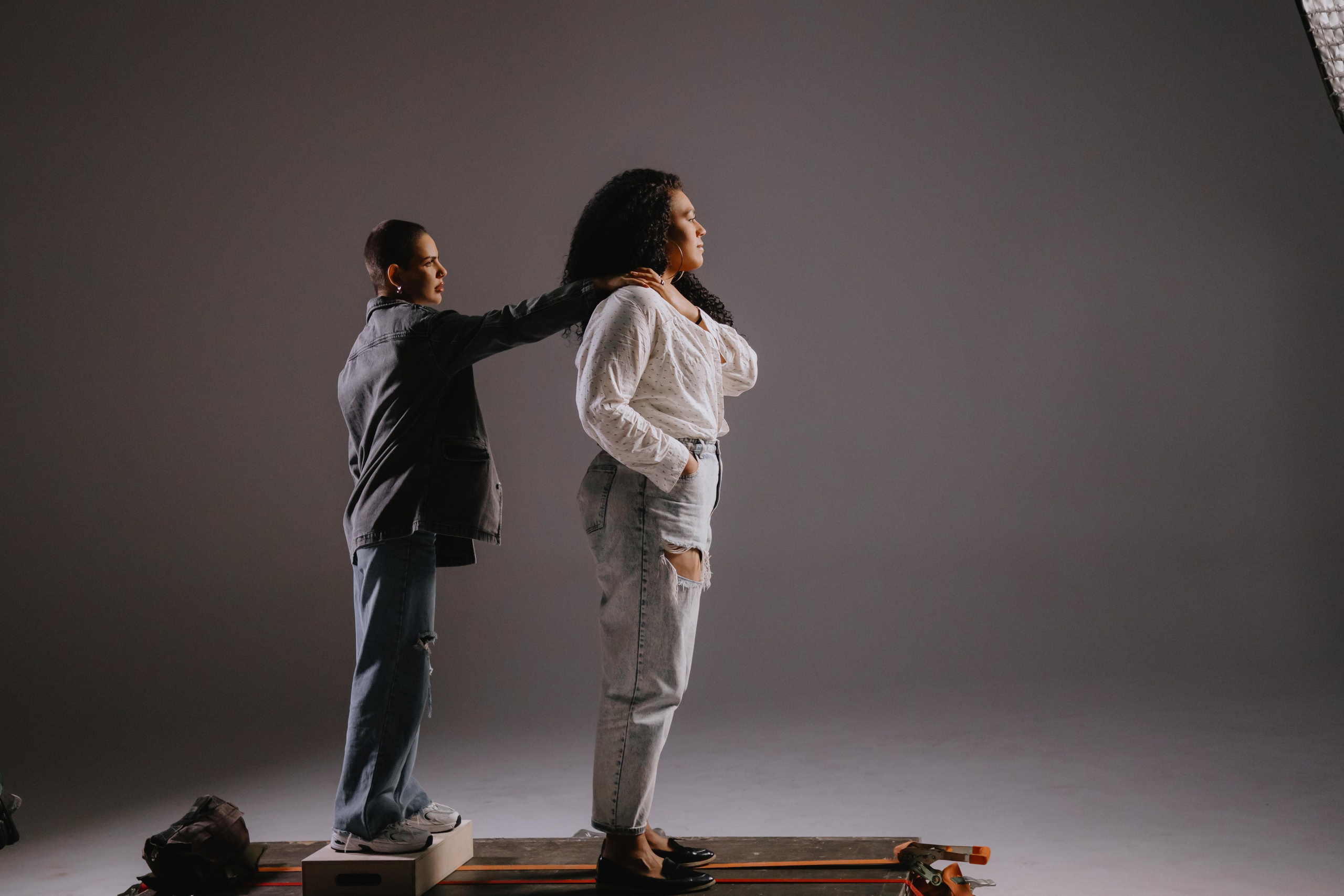 Съемка клипа Юлианны Карауловой и Бьянки. Фотограф в Москве и Санкт-Петербурге Дарина