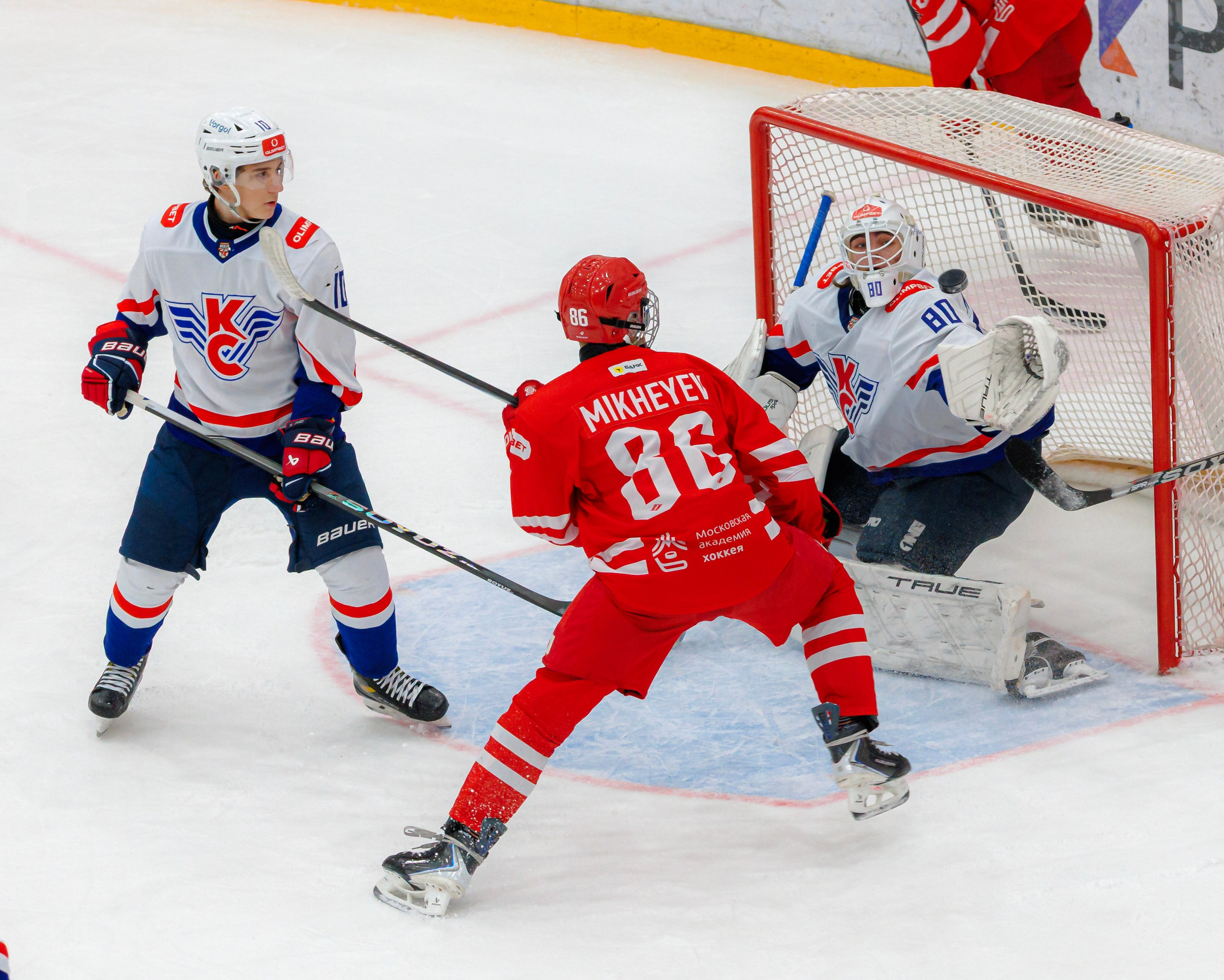 МАТЧ МХЛ. МХК СПАРТАК МАХ — ХК КРЫЛЬЯ СОВЕТОВ. Artem Zenin Photography