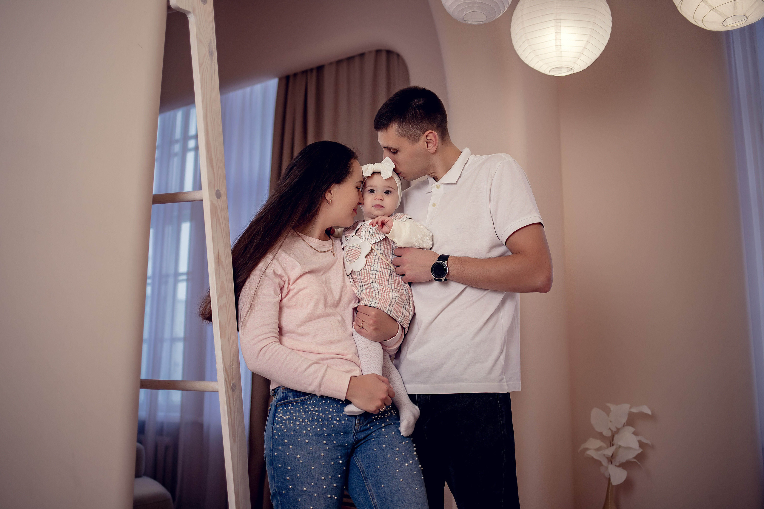 Фотосессия в студии. Семейный фотограф в Минске Елена Филич